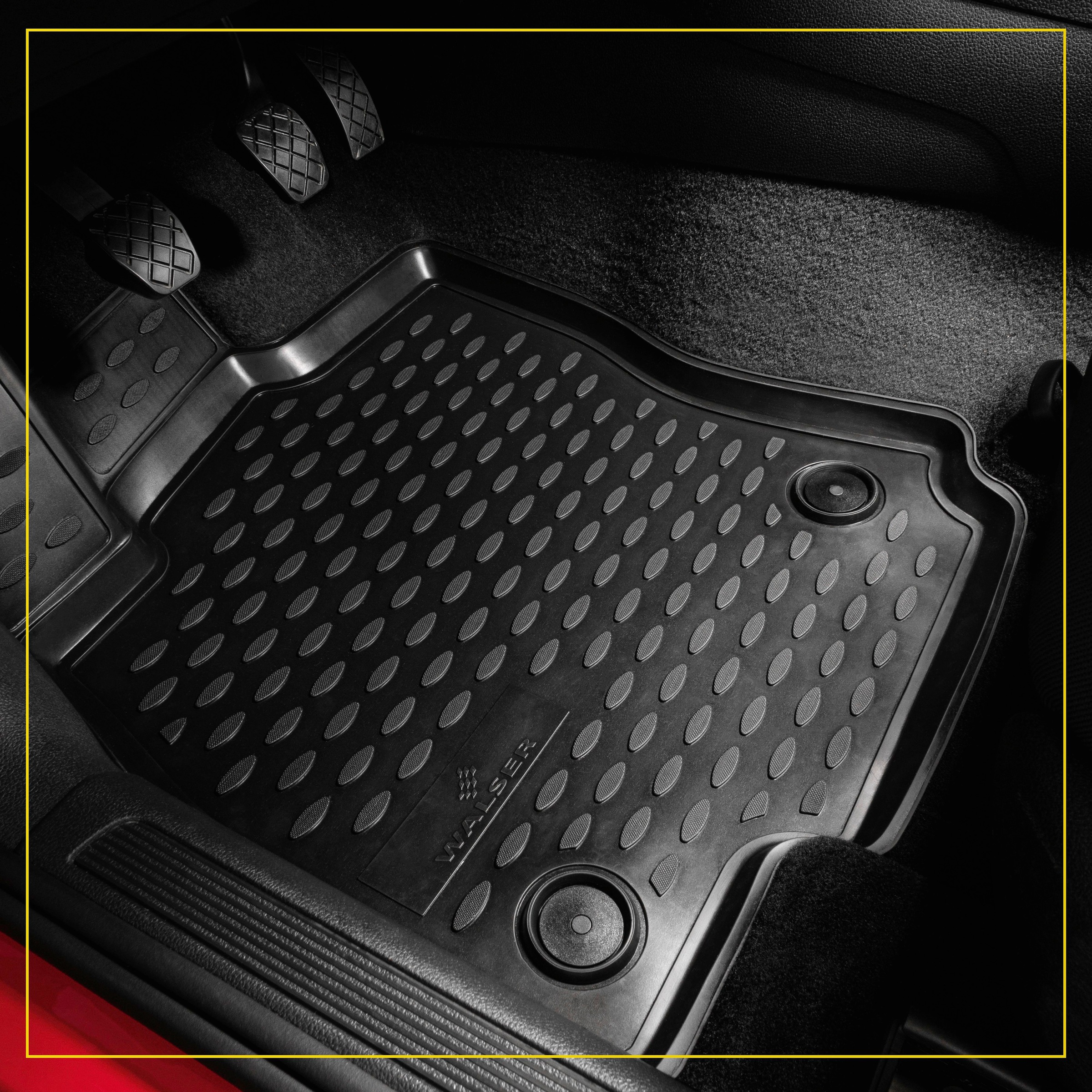 Black Friday WALSER Passform-Fußmatten »XTR«, (4 St.), für Ford Fiesta VI  Schrägheck 06/2008 - 2017 | BAUR | Automatten