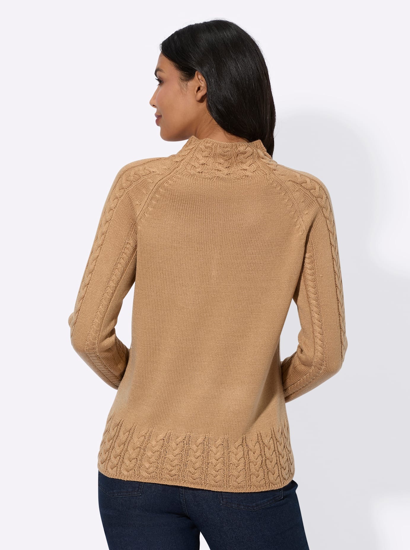 Classic Basics Stehkragenpullover "Stehkragen-Pullover" günstig online kaufen