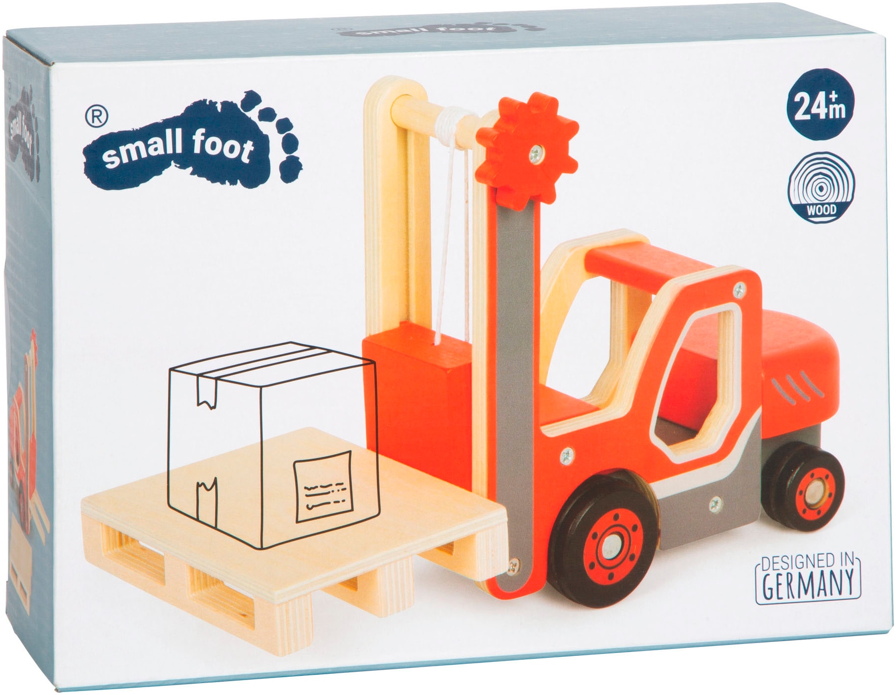 Small Foot Spielzeug-Gabelstapler »Gabelstapler mit Palette«