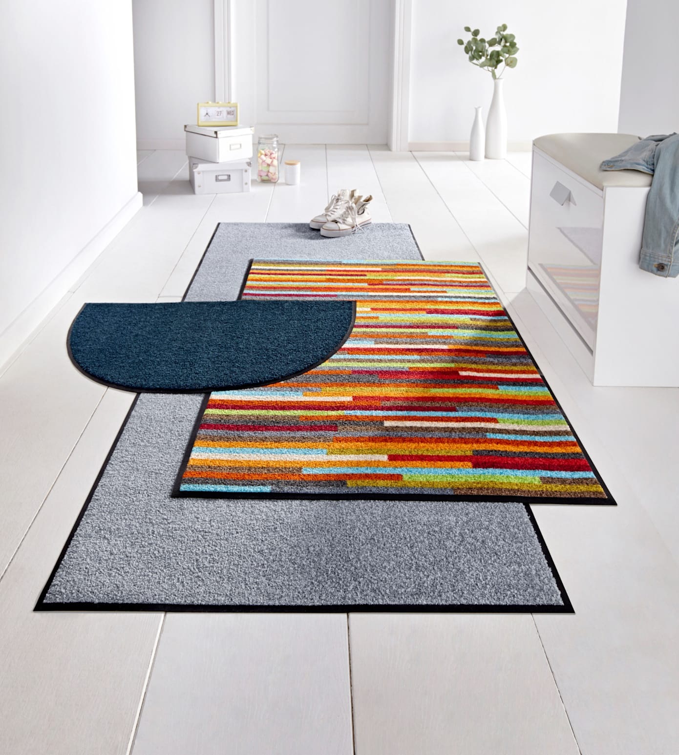 Salonloewe Fußmatte, halbrund, 7 mm Höhe
