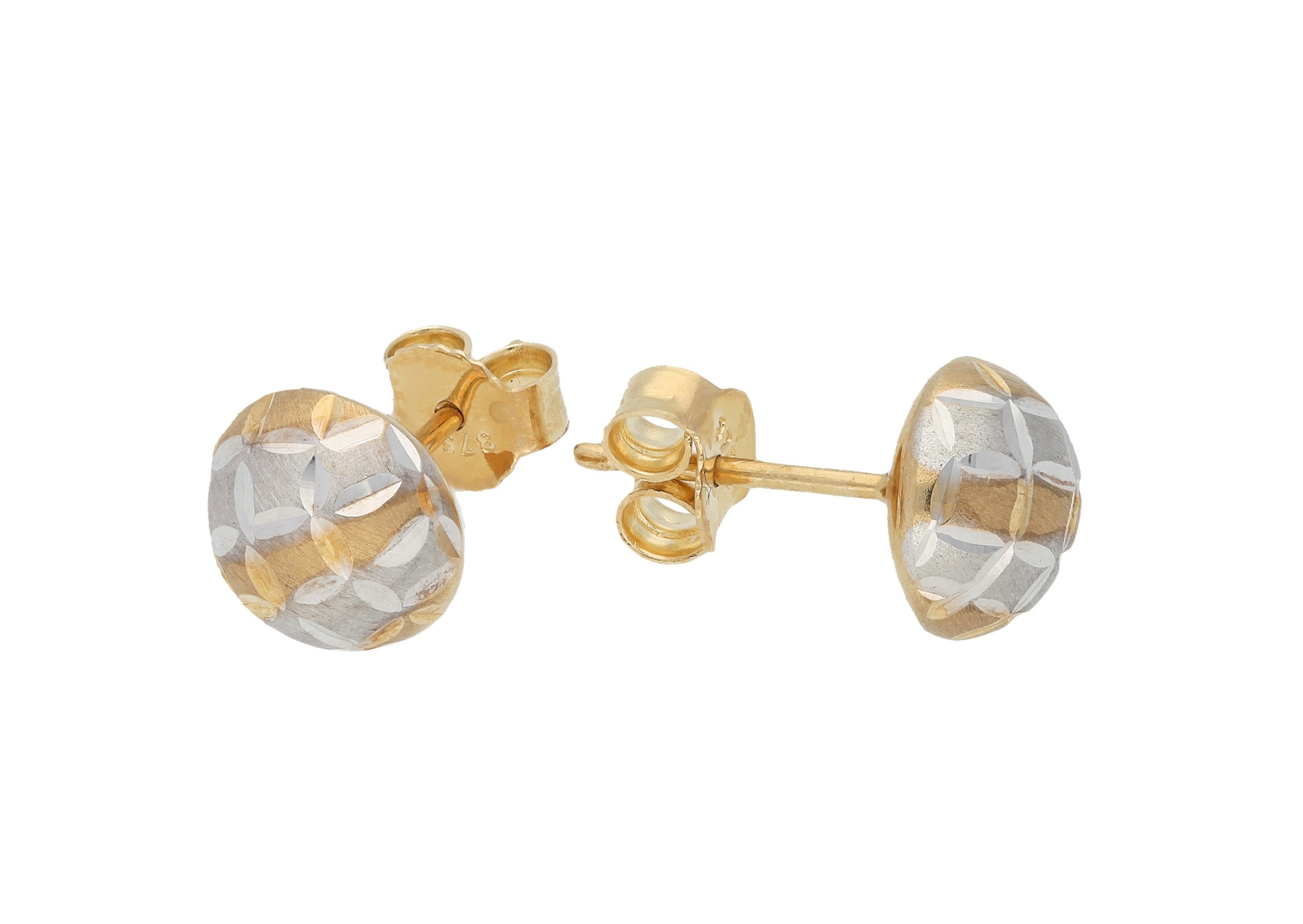 Vivance Paar Ohrstecker »Ohrstecker bicolor« diamantiert/satiniert