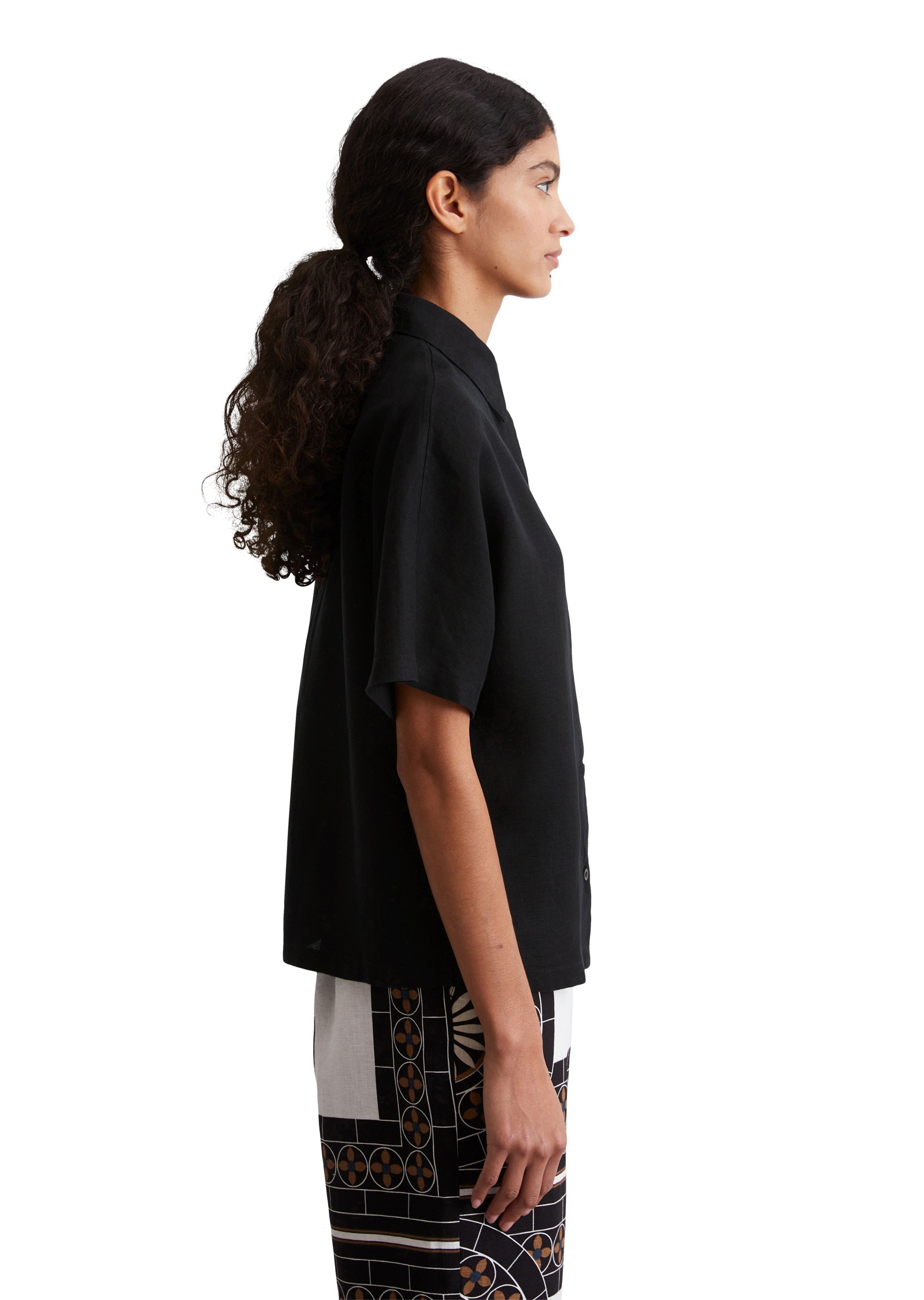 Marc OPolo Kurzarmbluse "aus leichter Qualität" günstig online kaufen