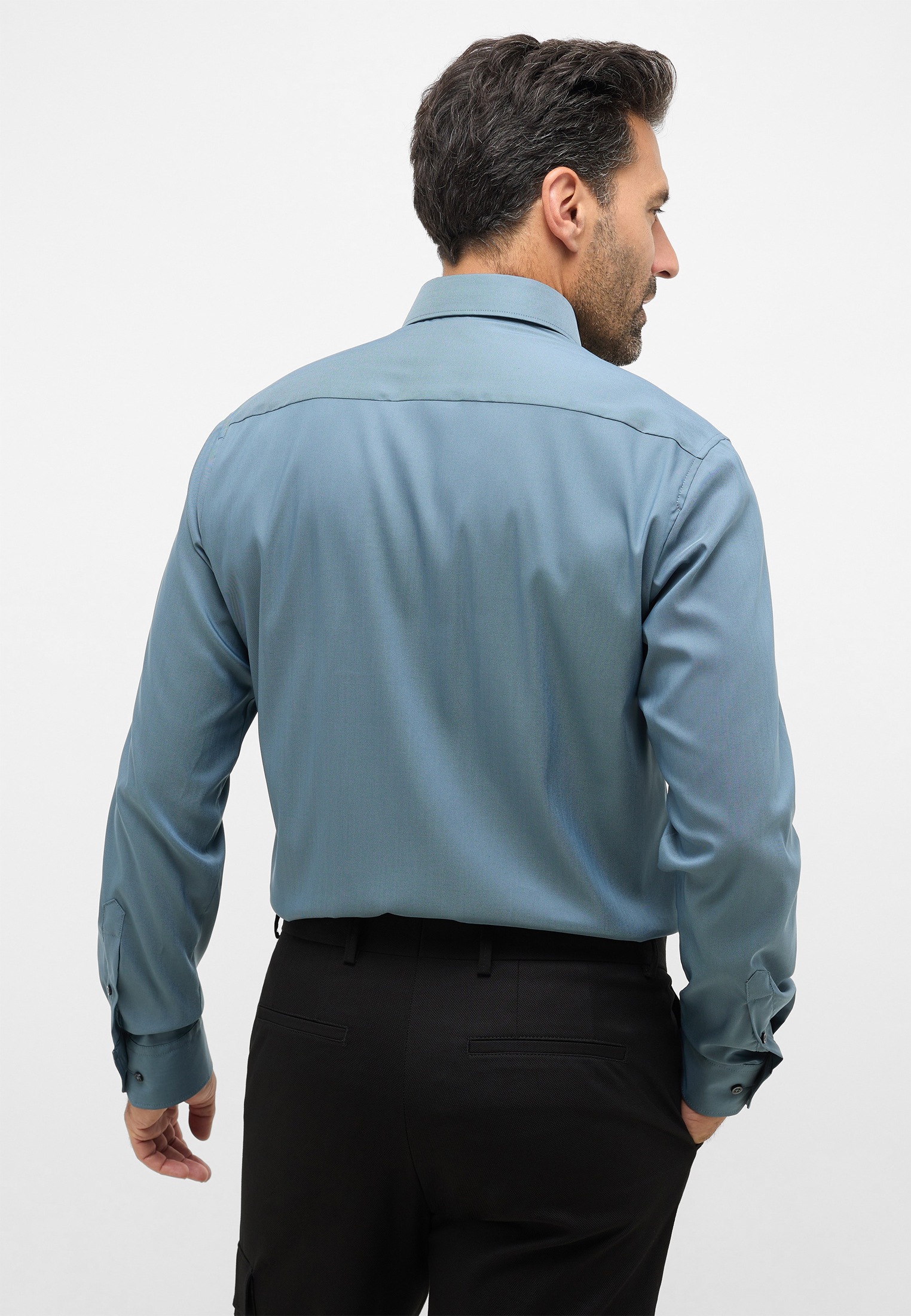 Eterna Langarmhemd »MODERN FIT«, EASY IRON (bügelleicht)