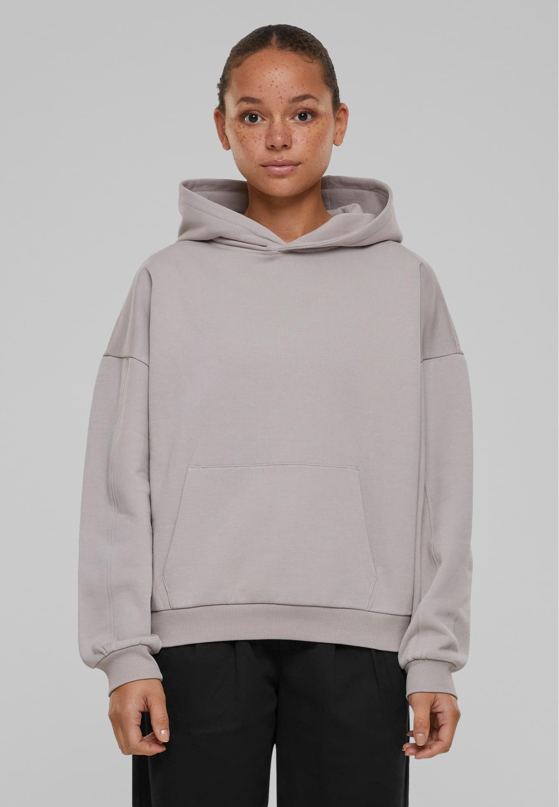 URBAN CLASSICS Kapuzenpullover »Urban Classics Damen Ladies Organic Oversized Hoody«, (1 tlg.)