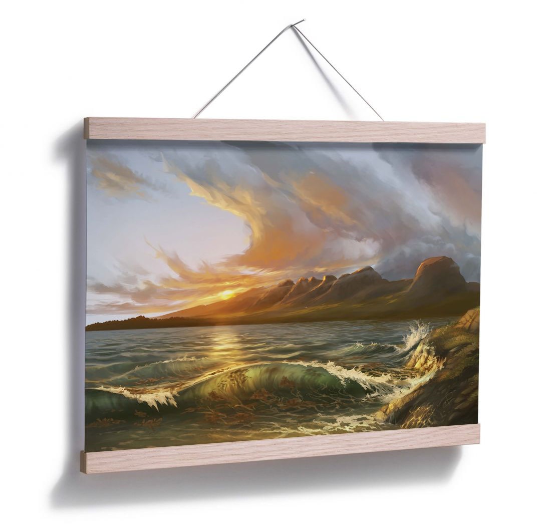 Wall-Art Poster »England Meer Küste Poster, St.), | BAUR Wandbild, Wandposter Landschaft, Landschaft«, Bild, kaufen (1