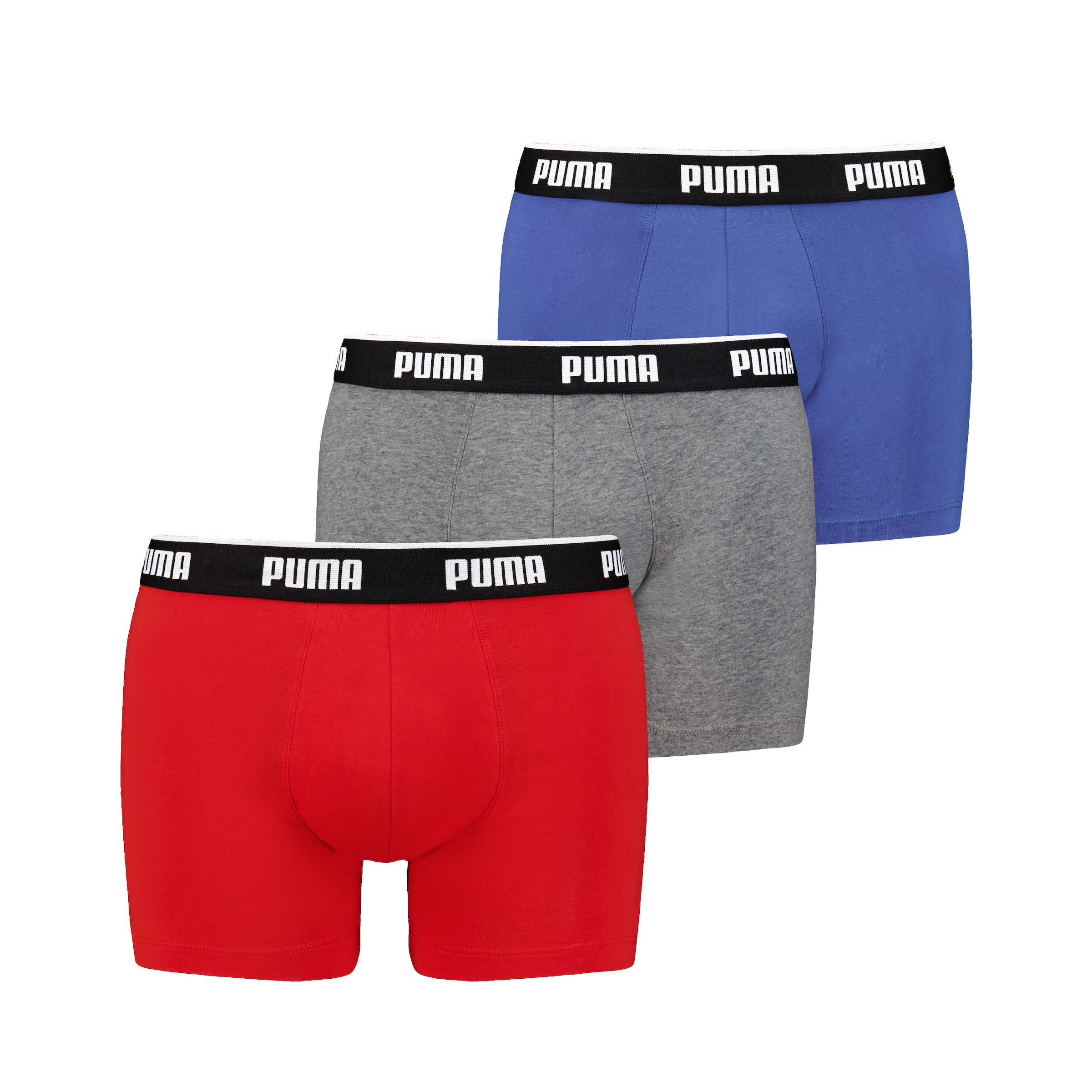 PUMA Boxershorts "PUMA MEN EVERYDAY BASIC BOXERS 3P" 3er Pack, Komfortabler günstig online kaufen