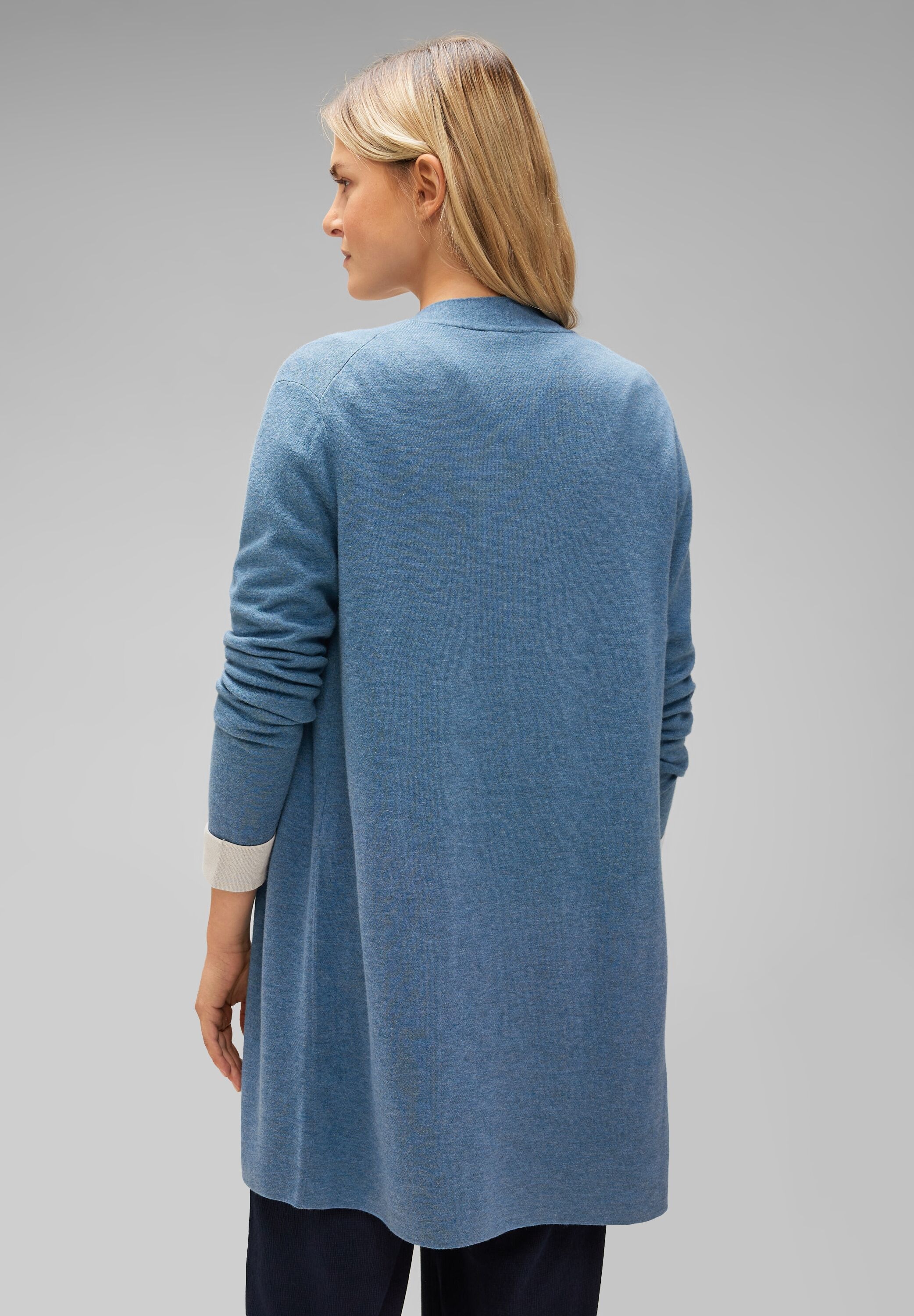 STREET ONE Strickjacke, im Doubleface-Design