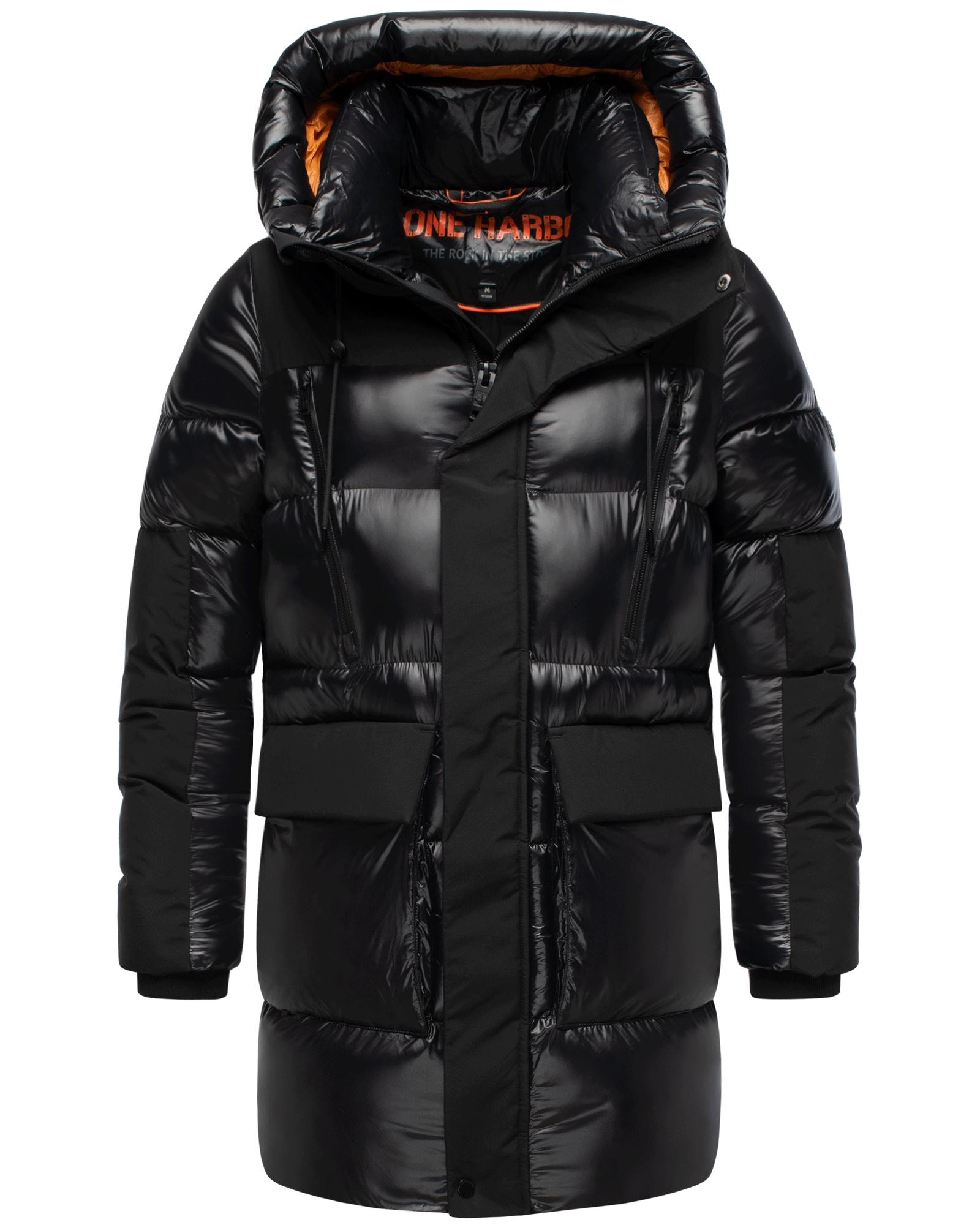 Stone Harbour Steppjacke »Nelioon XX«, mit Kapuze, Gesteppte Winterjacke mit Kapuze