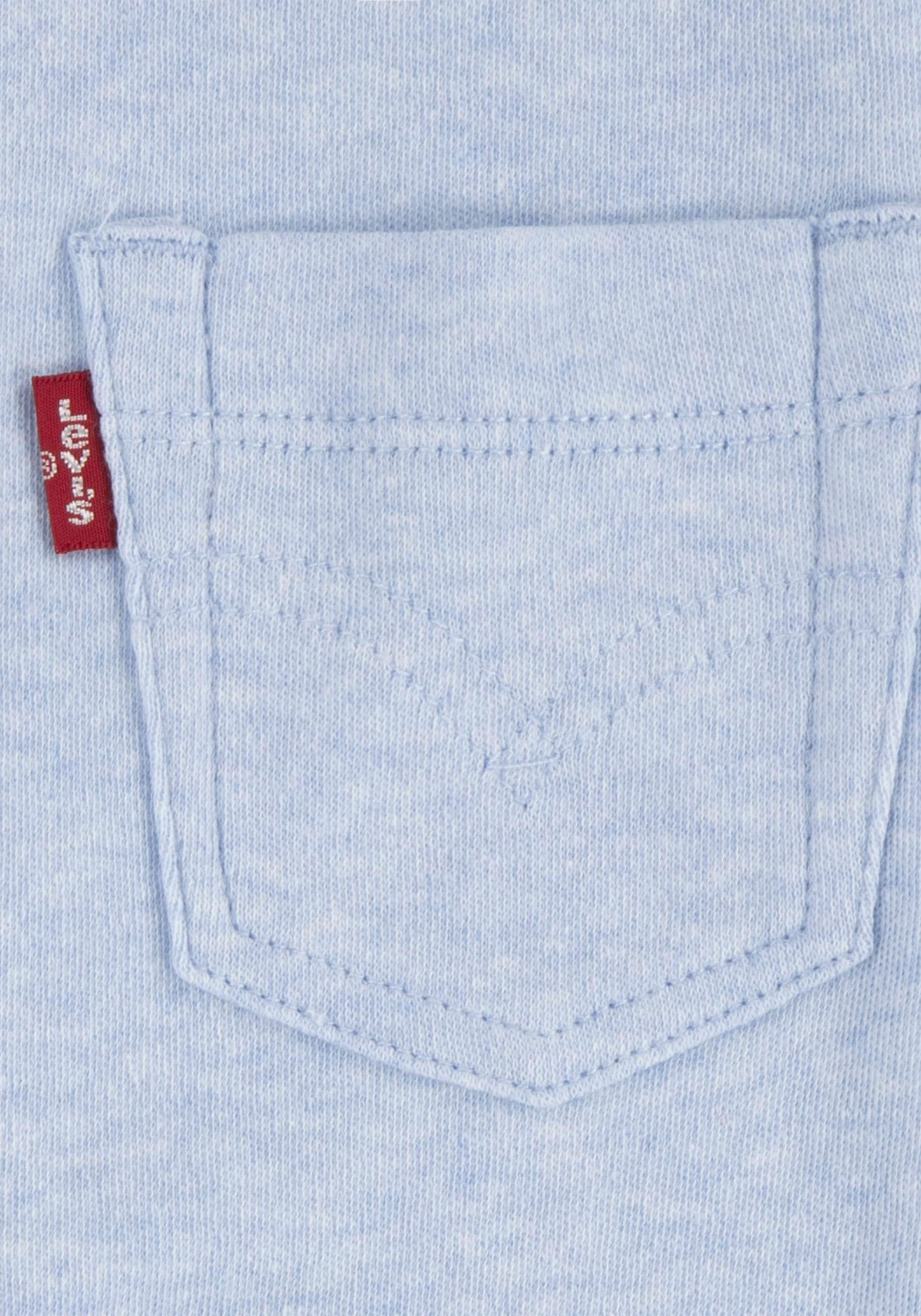 Levi's® Kids Neugeborenen-Geschenkset »LVN FOOTED COVERALL & HAT SET«, UNISEX