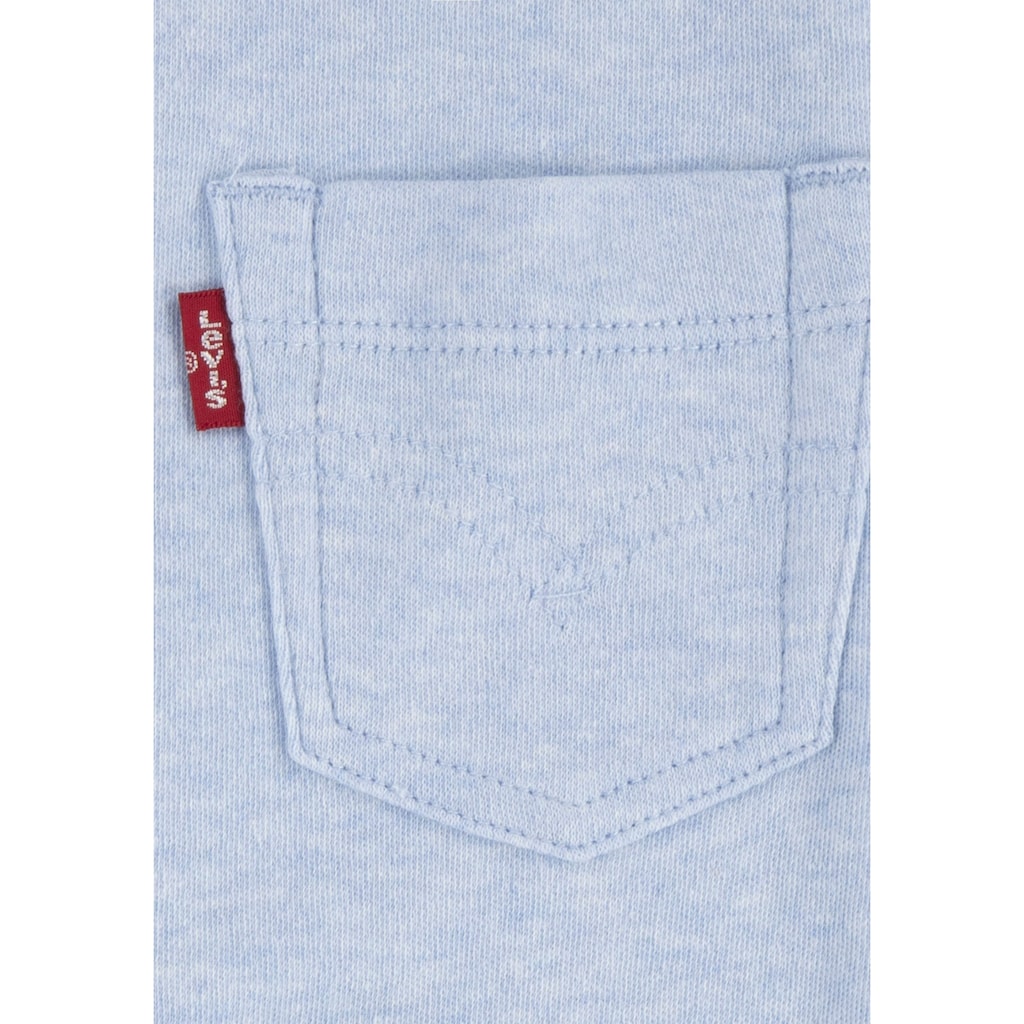 Levi's® Kids Neugeborenen-Geschenkset »LVN FOOTED COVERALL & HAT SET«, (Set, 2 tlg.)