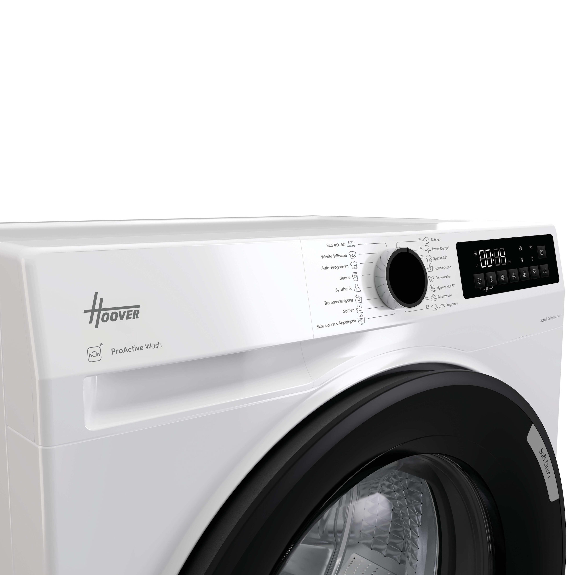 Hoover Waschmaschine »HGDQ49SBL8U-84« 9 kg 1300 U/min Vielseitige Kurzprogramme