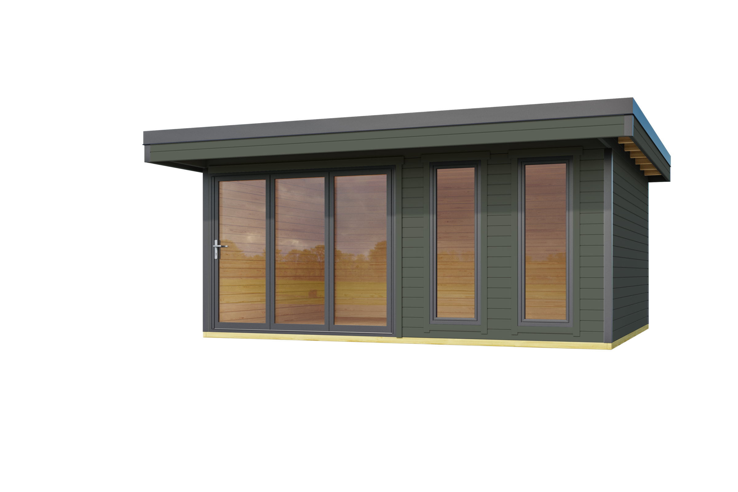 Nordic Holz Gartenhaus "DOMEO 8" günstig online kaufen