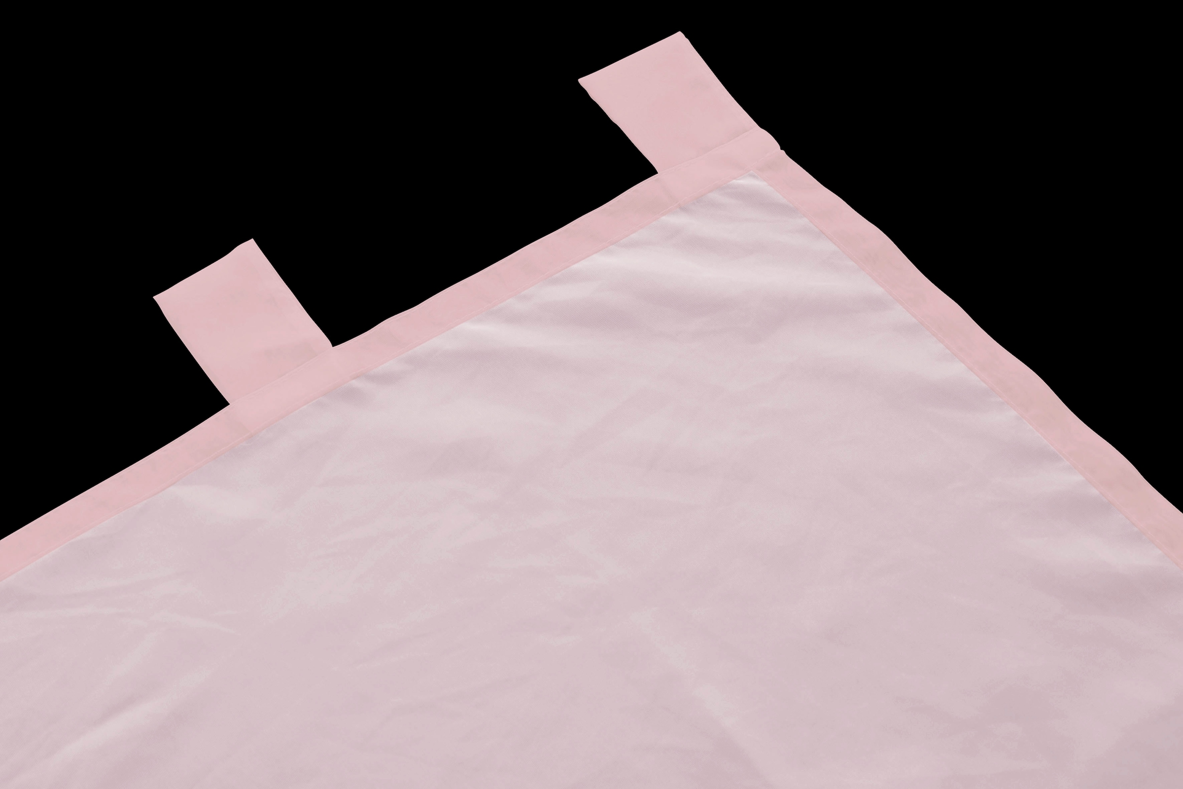 OTTO home Gardine »XANA mit Ösen, Kräuselband oder Schlaufen« Schlaufen 1 Stk. tlg. Bestseller, einfarbig, 1 bzw. 2 Schals, pflegeleicht, Schal,