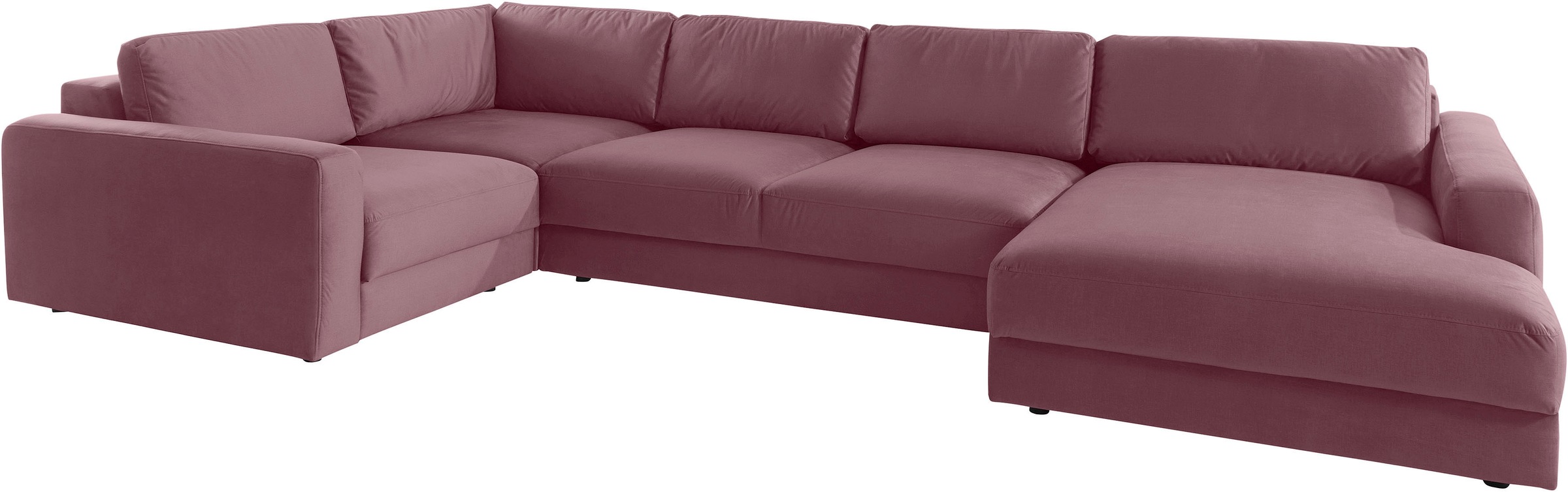 Home affaire Wohnlandschaft "Bloomfield, Mega Polsterecke, Breite 390cm, vi günstig online kaufen