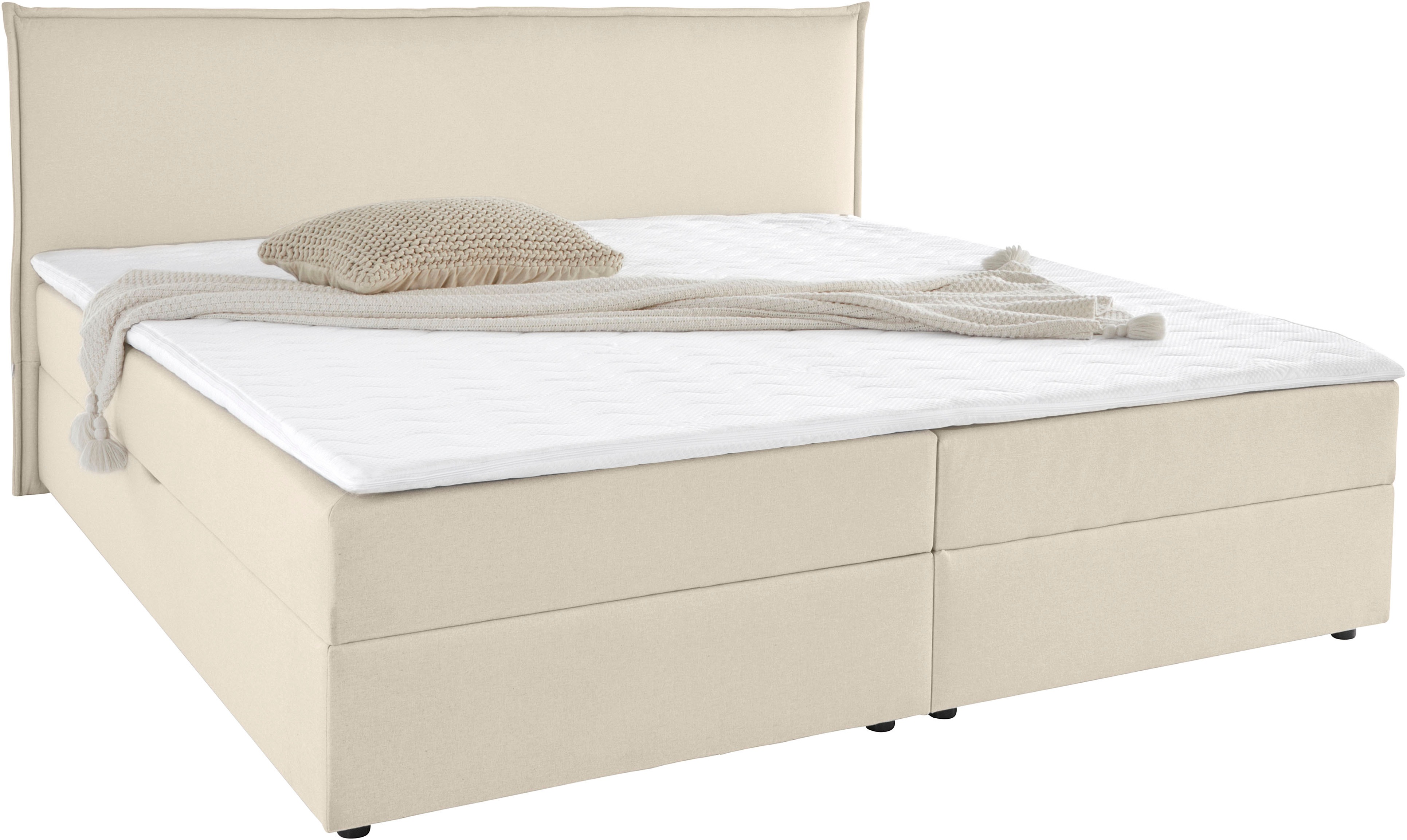 Thumbnail - s.Oliver Boxbett "Alissia inkl. Bettkasten und Topper- frei im Raum stellbar" wahlweise mit Bonnell- oder TTFK-Matratze ...