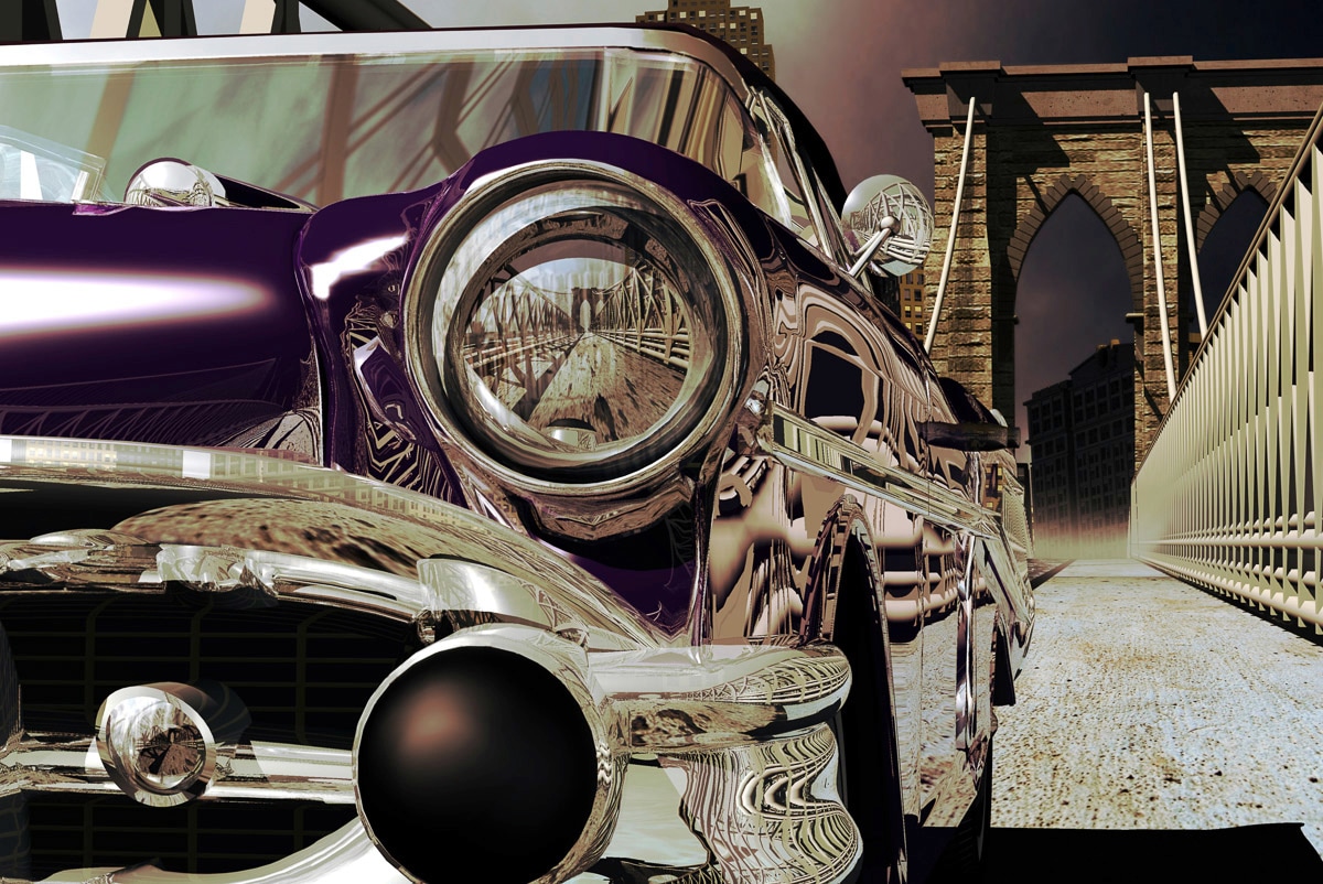 Papermoon Fototapete "Oldtimer"