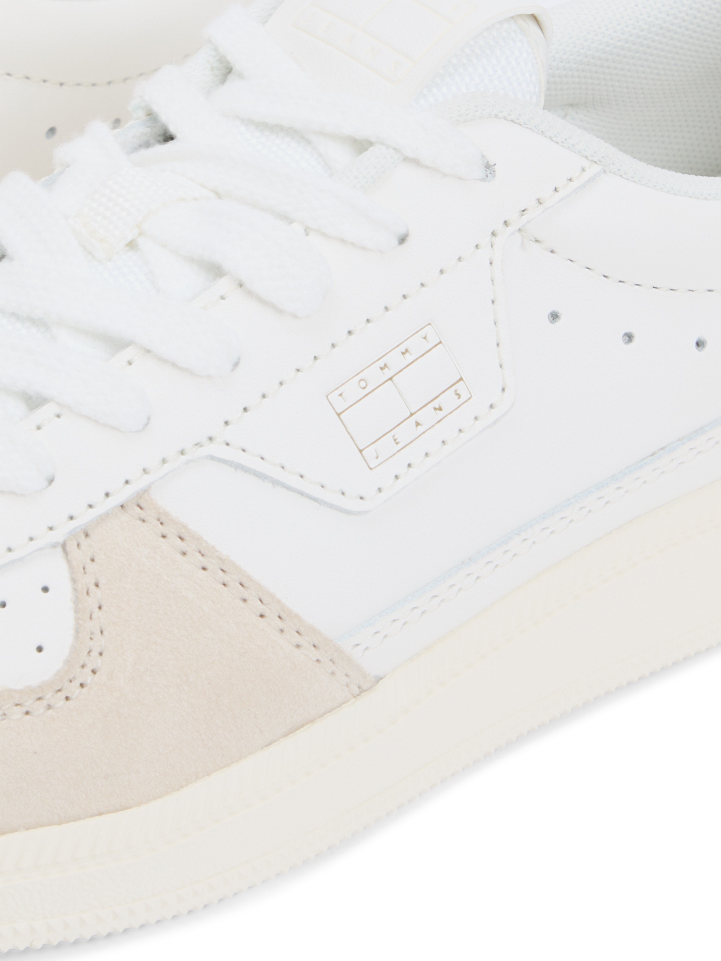 Tommy Jeans Plateausneaker "THE GREENWICH EDGE LEATHER" Freizeitschuh, Halb günstig online kaufen