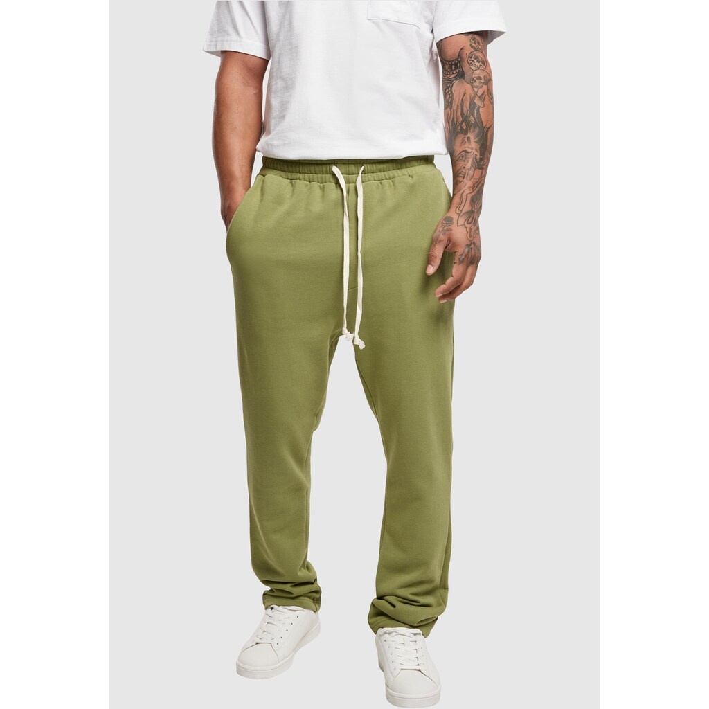 URBAN CLASSICS Jogginghose »Urban Classics Herren Organic Low Crotch Sweatpants«, (1 tlg.)