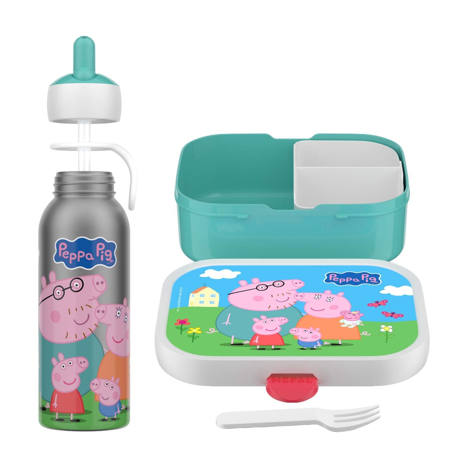 Mepal Lunchbox »Lunchset mit Thermoflasche Campus 2er Set« Spülmaschinengeeignet