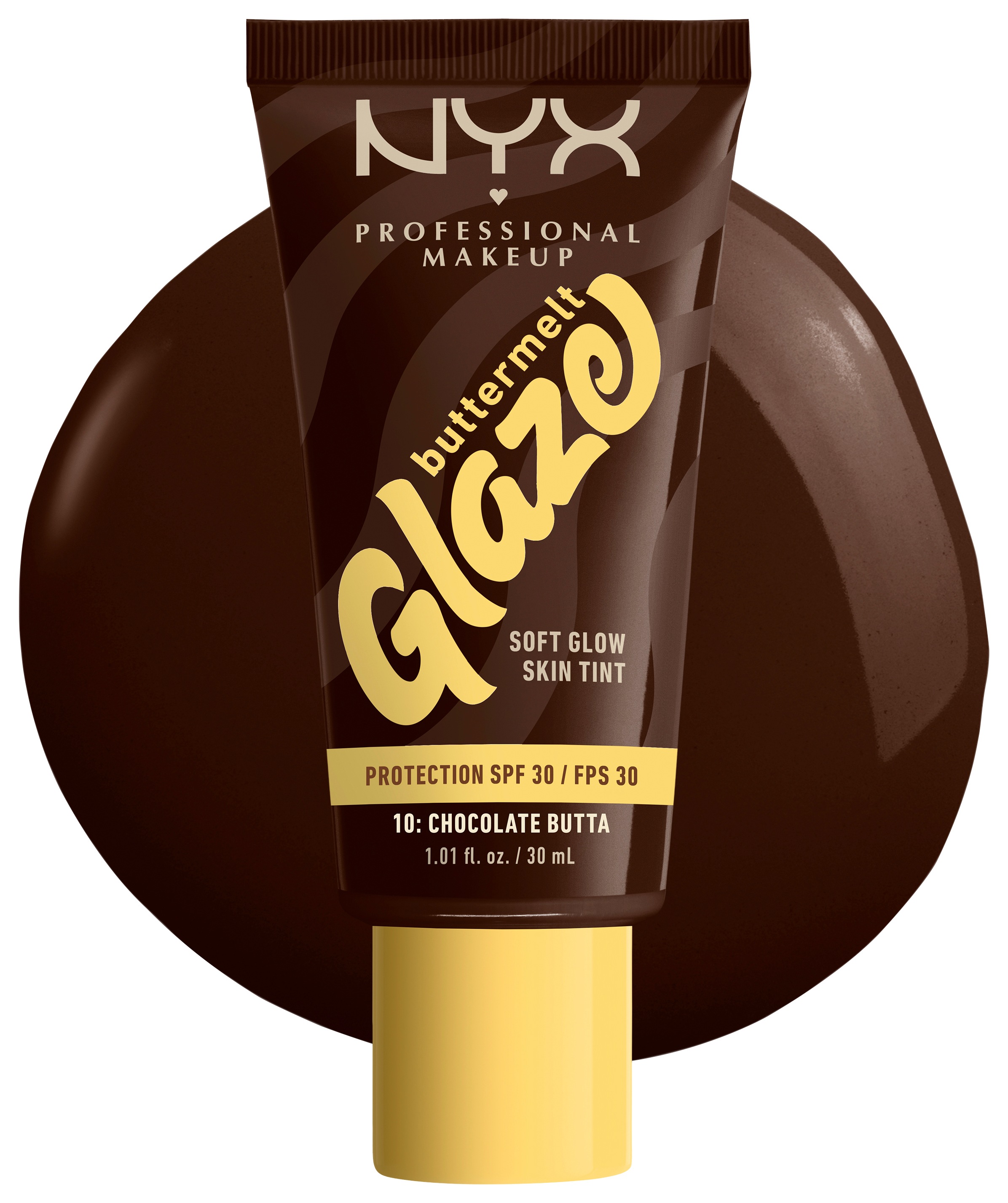 NYX Foundation »NYX Professional Makeup Buttermelt Glaze Foundation LSF 30«