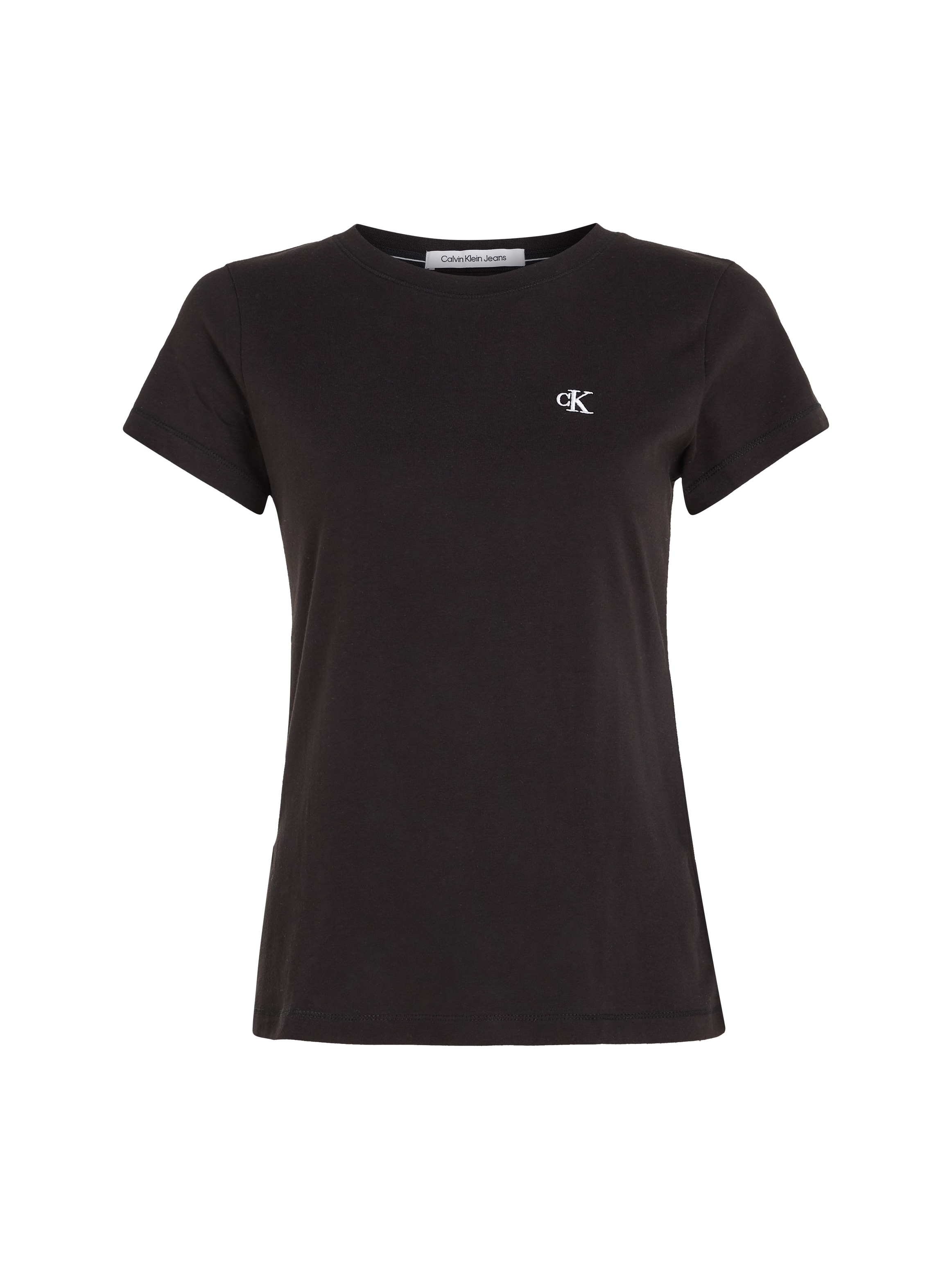 Calvin Klein Jeans T-Shirt »CK EMBROIDERY SLIM TEE«, mit gesticktem CK Logo  auf der Brust für bestellen | BAUR
