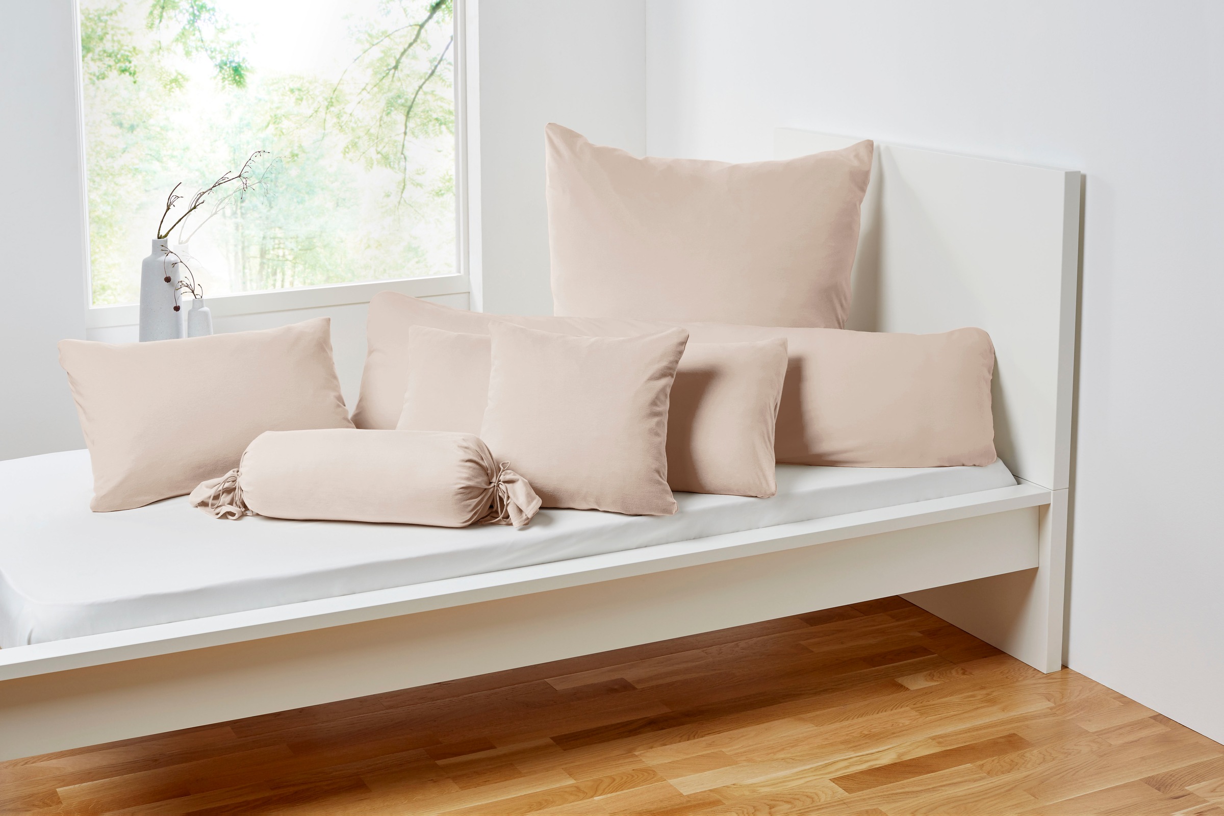 Primera Kissenbezug "Primera Mako-Feinjersey Kissenbezug im Doppelpack" In günstig online kaufen