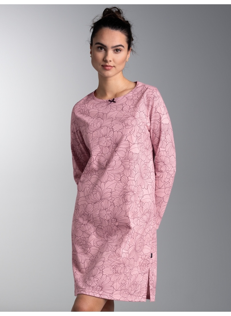 Trigema Nachthemd »TRIGEMA Nachthemd mit floralem Allover-Print« 1 tlg.