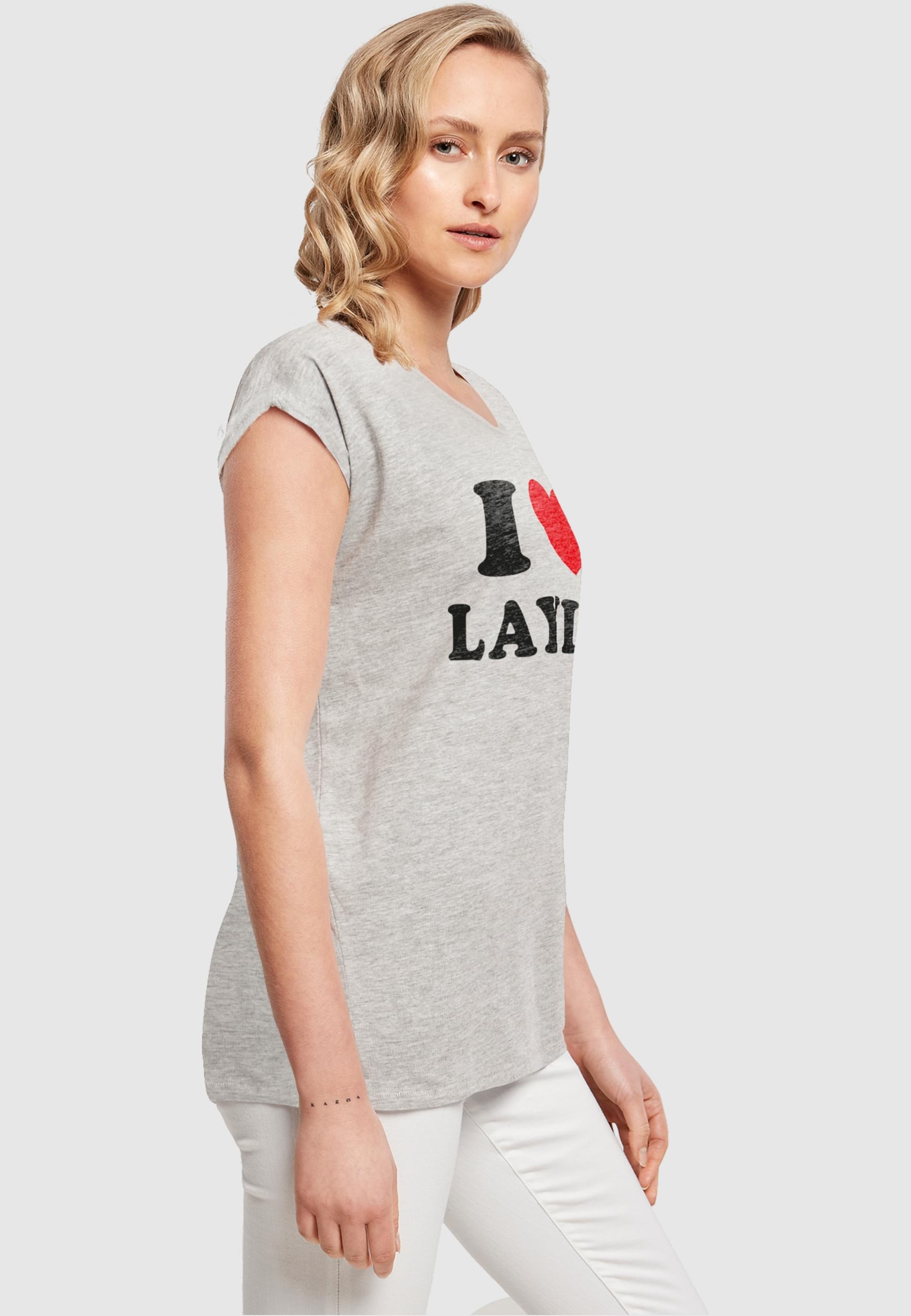 Exklusiver Verkauf in begrenzter Stückzahl Merchcode T-Shirt »Damen Ladies online tlg.) Love | kaufen T-Shirt«, (1 I Layla BAUR
