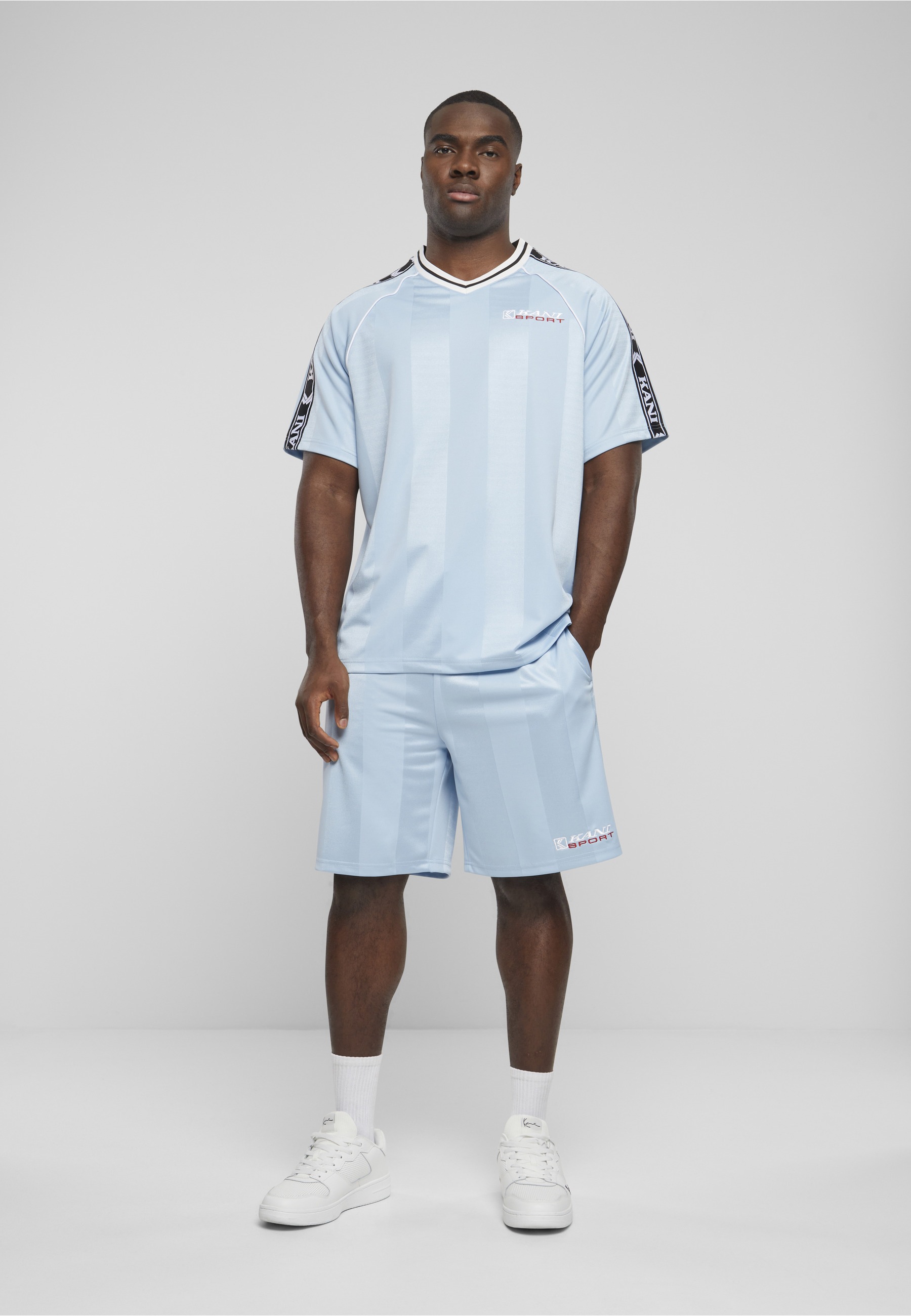 Karl Kani Shorts »Karl Kani Herren Karl Kani Sports Shadow Stripe Shorts«