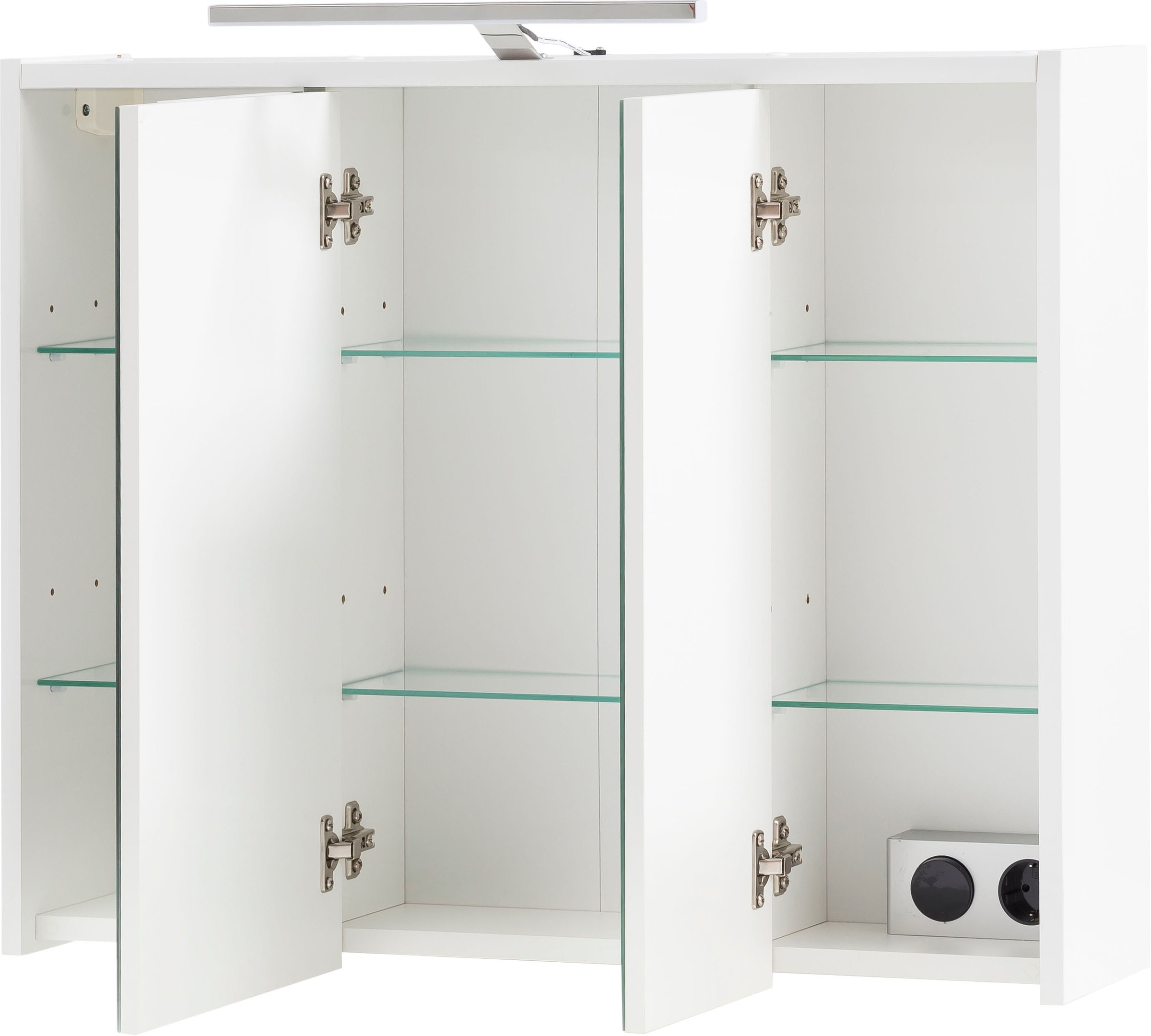 Thumbnail - INOSIGN Spiegelschrank "Lynn", Breite 74,5 cm Badschrank mit viel Stauraum.