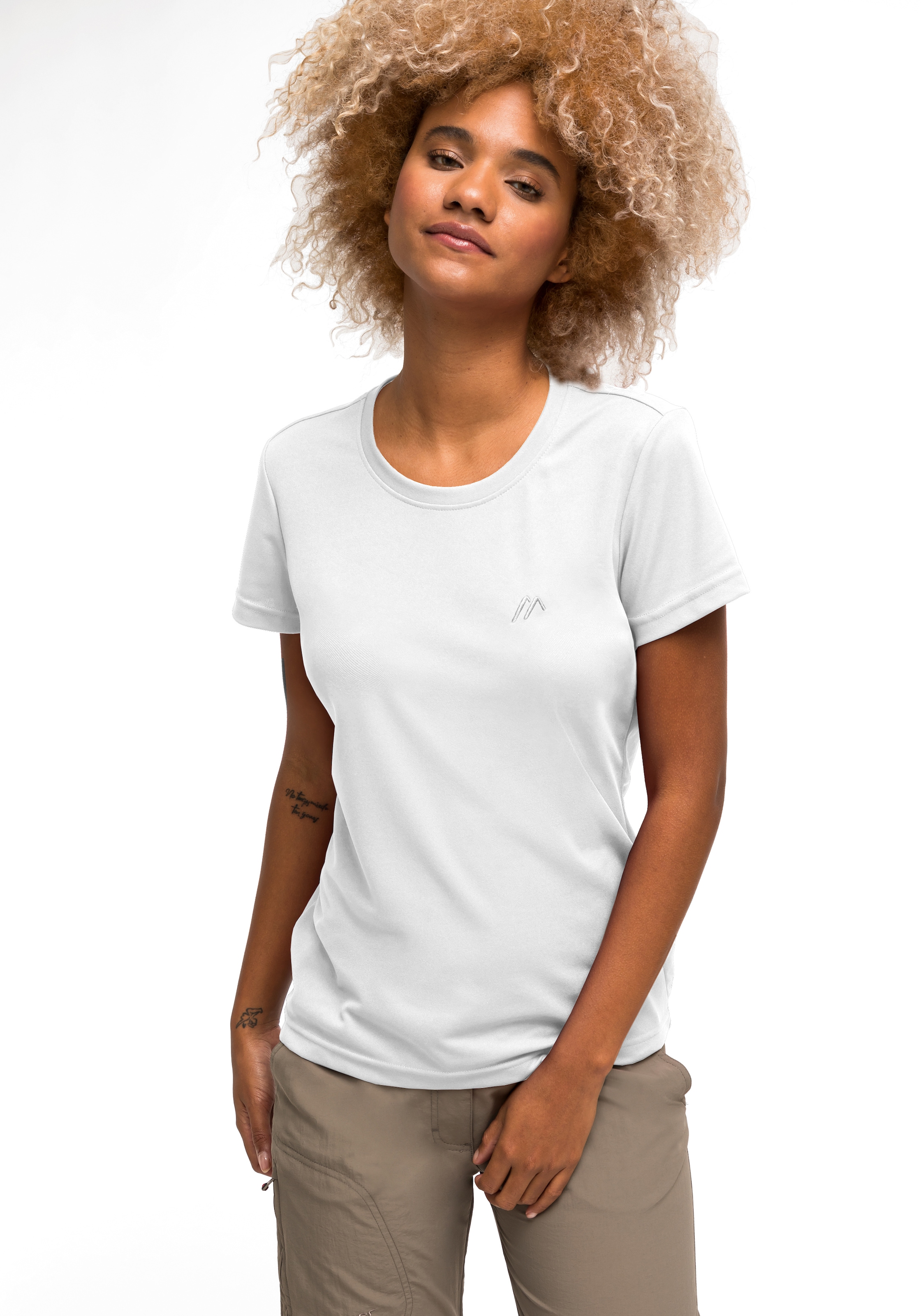 Maier Sports T-Shirt »Waltraud« Damen Kurzarmshirt, leichtes Sommer Funktionsshirt, Rundhals, Reg Fit