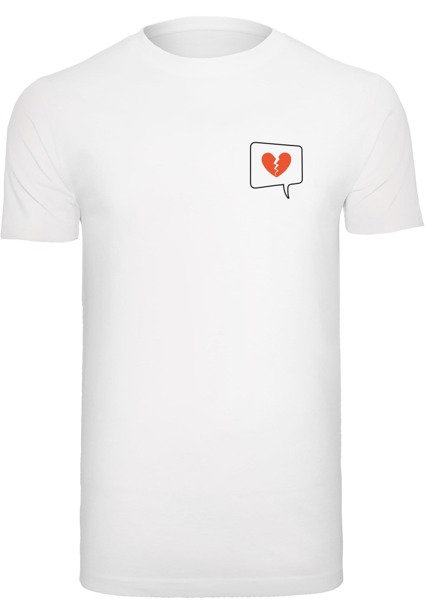 Merchcode T-Shirt "Merchcode Herren Heartbreak T-Shirt" 1 Stk. tlg. günstig online kaufen