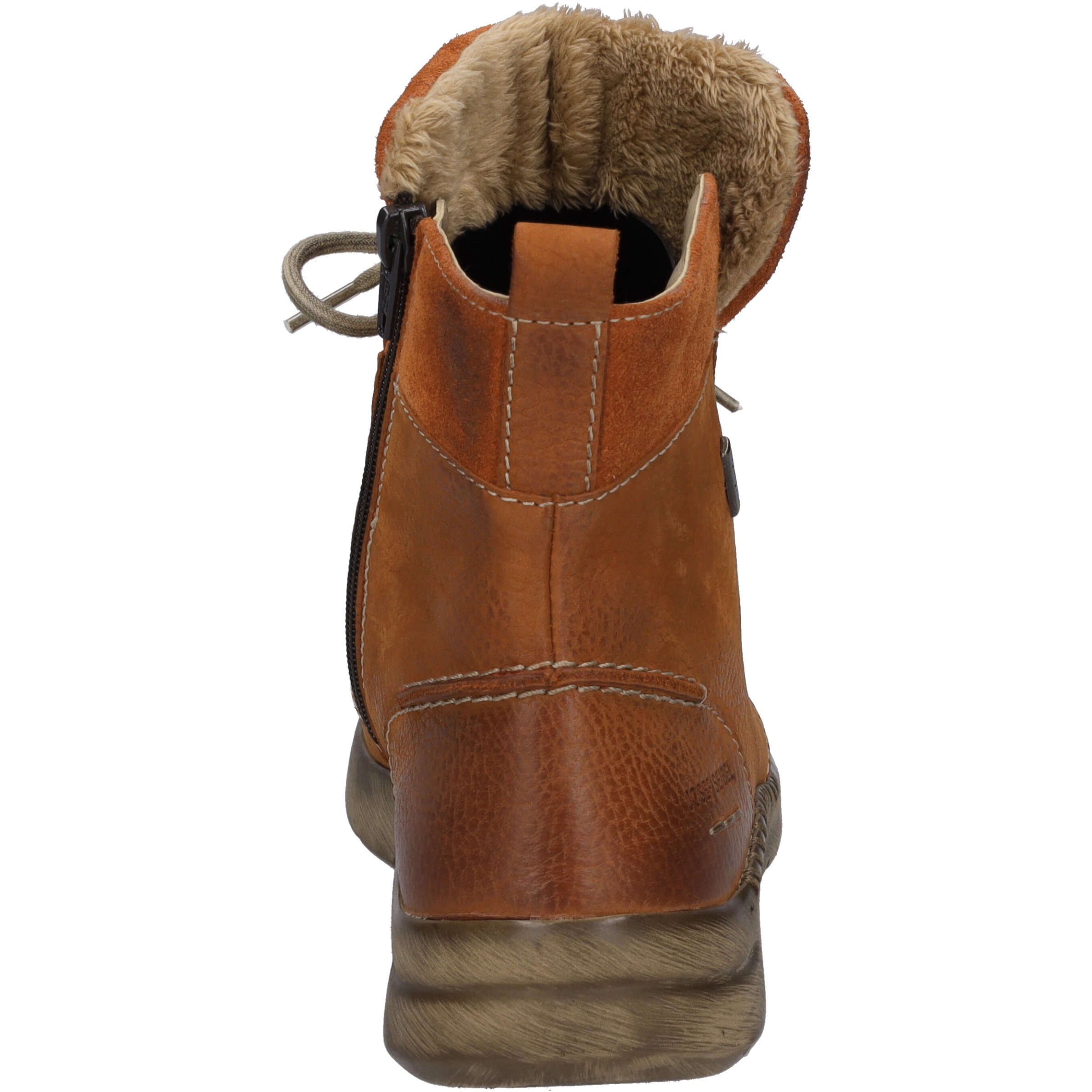 Stiefel JOSEF SEIBEL "Conny 53, orange", Damen, Gr. 37, orange, Obermaterial: 100% Rindsleder Leather cow., Schuhe Stiefel 3