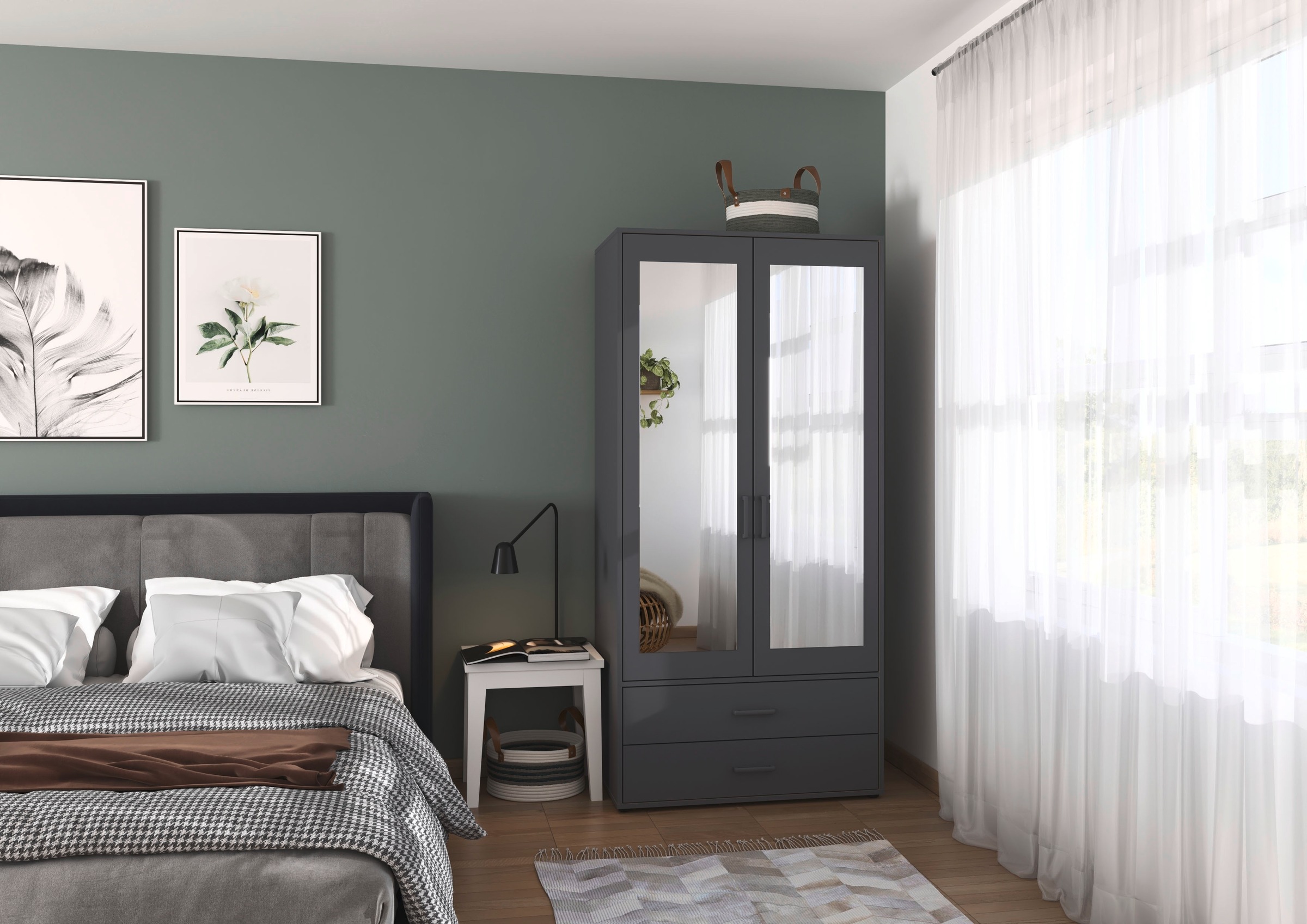 rauch Drehtürenschrank "Kleiderschrank Schrank Garderobe Wäscheschrank VOYA günstig online kaufen