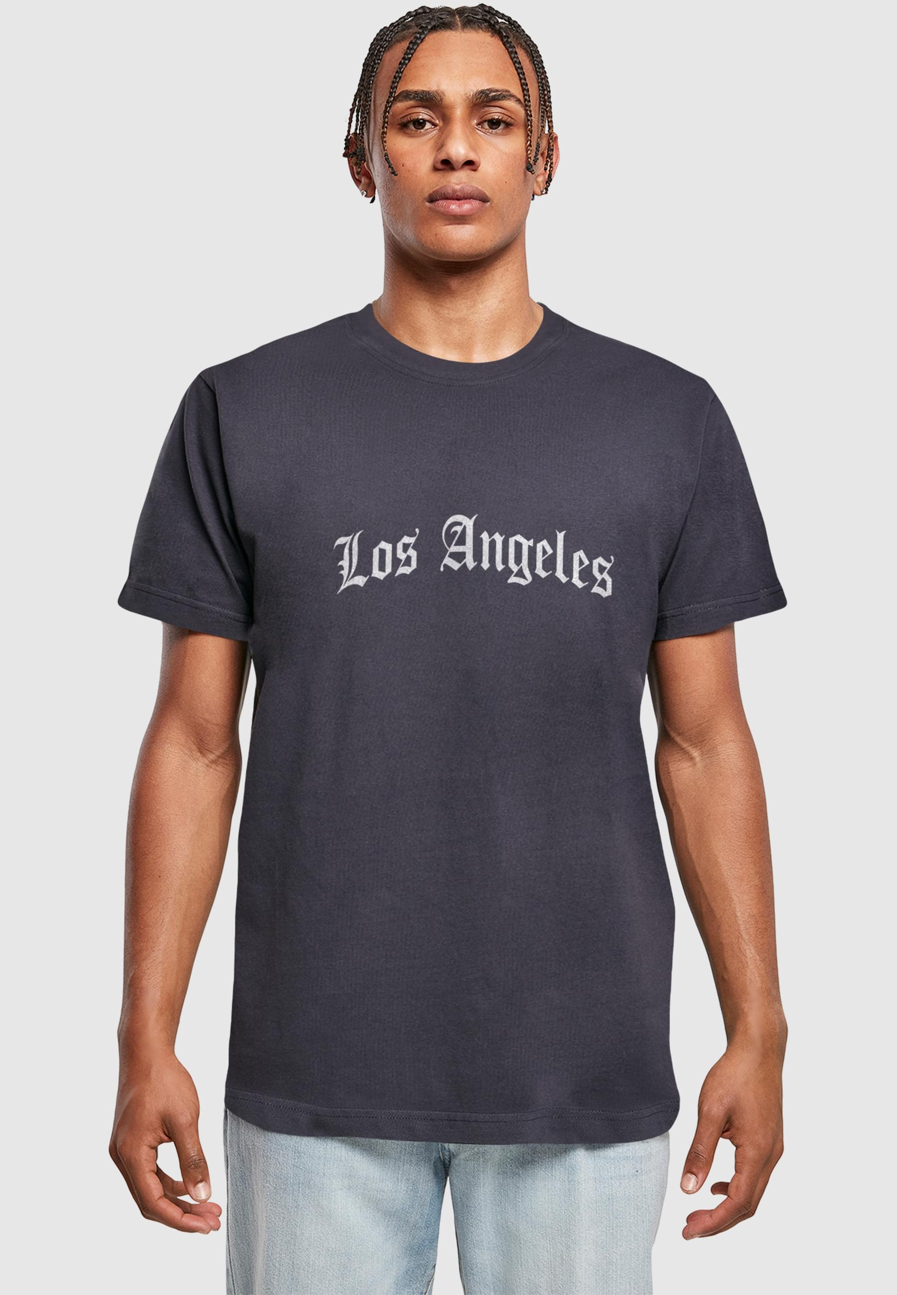 Thumbnail - MisterTee T-Shirt "MisterTee Herren Los Angeles Wording Tee", (1 tlg.)