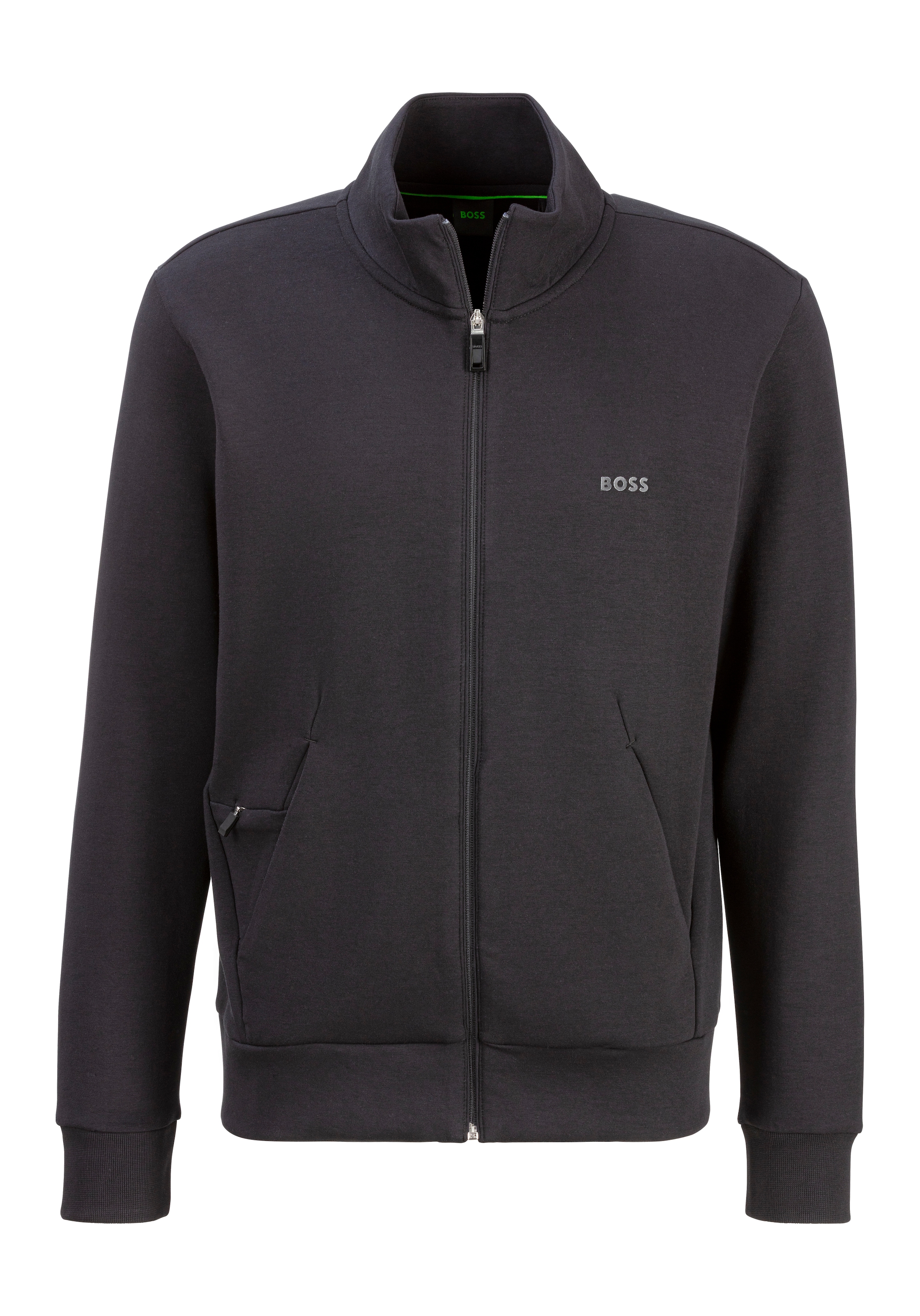 BOSS GREEN Sweatjacke "Skaz", mit Druck günstig online kaufen