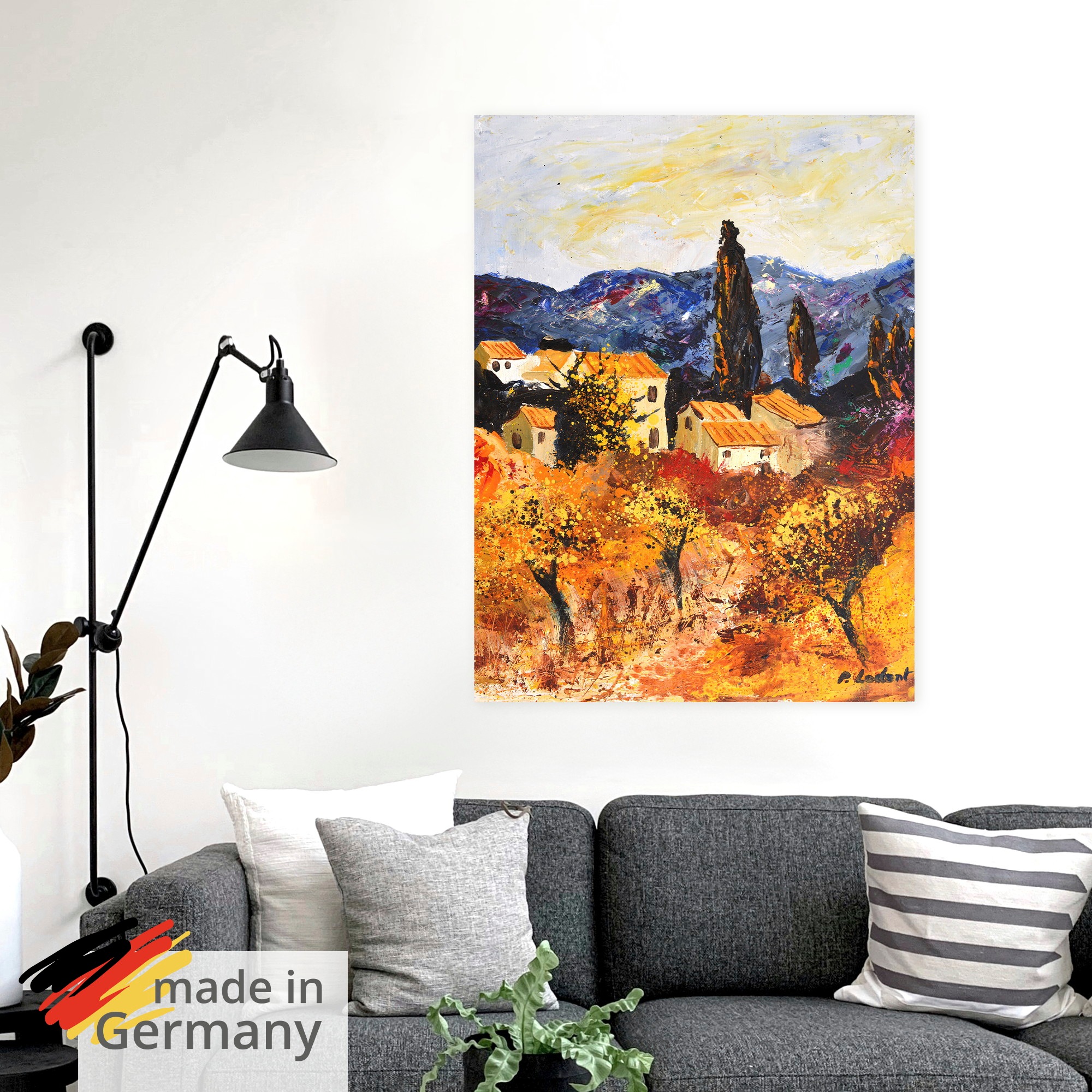 Artland Wandbild »Summer in Provence« Gartenbilder 1 Stk. tlg. als Alubild, Leinwandbild, Poster, Wandaufkleber in verschied. Größen