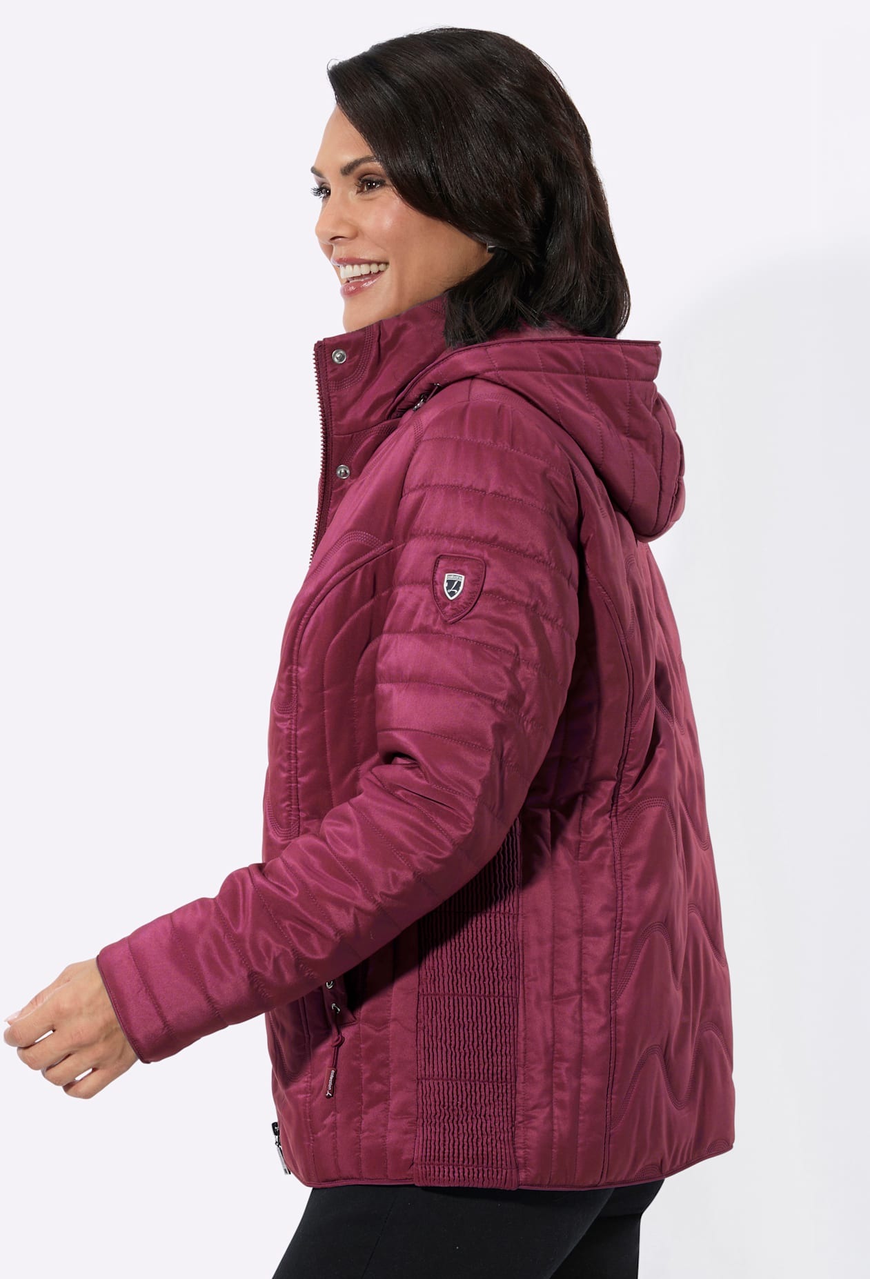 Casual Looks Steppjacke mit Kapuze