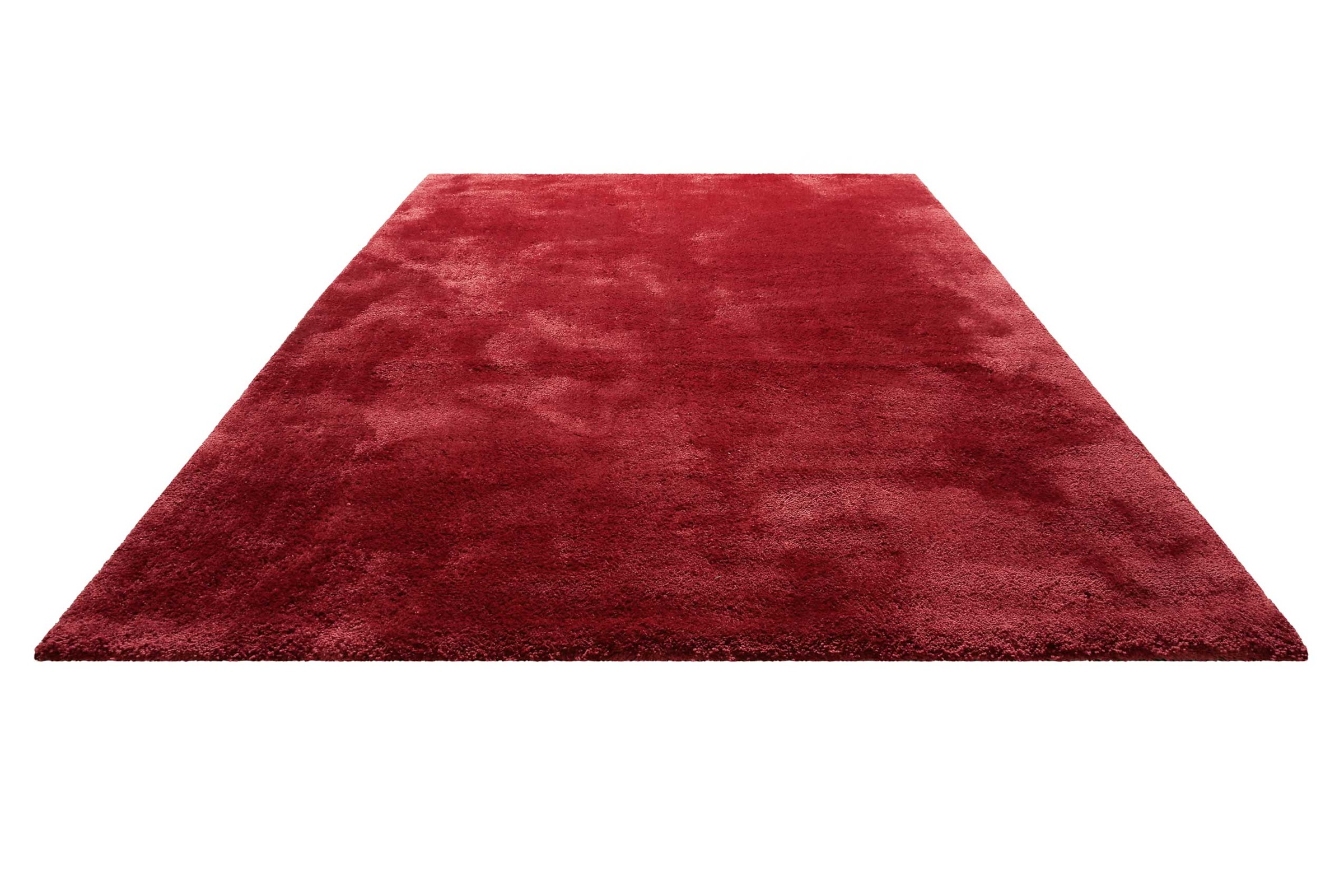 Homie Living Teppich »Pisa«, rund, 25 mm Höhe, Hochflor, Microfaser, uni, weich, Shaggy, Wohnzimmer, Schlafzimmer