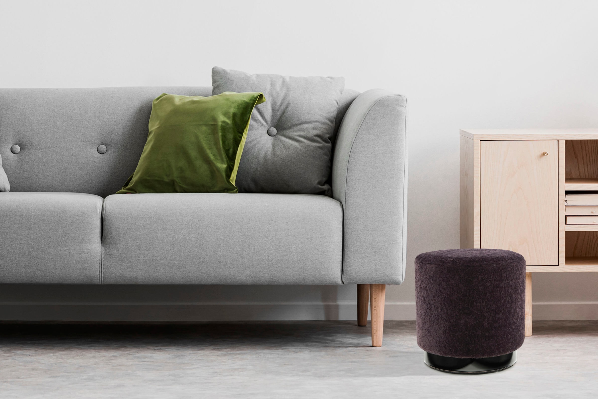 Kayoom Sitzhocker "Hocker Gipsy 425, stilvoller Sitzhocker,runde Form, stil günstig online kaufen