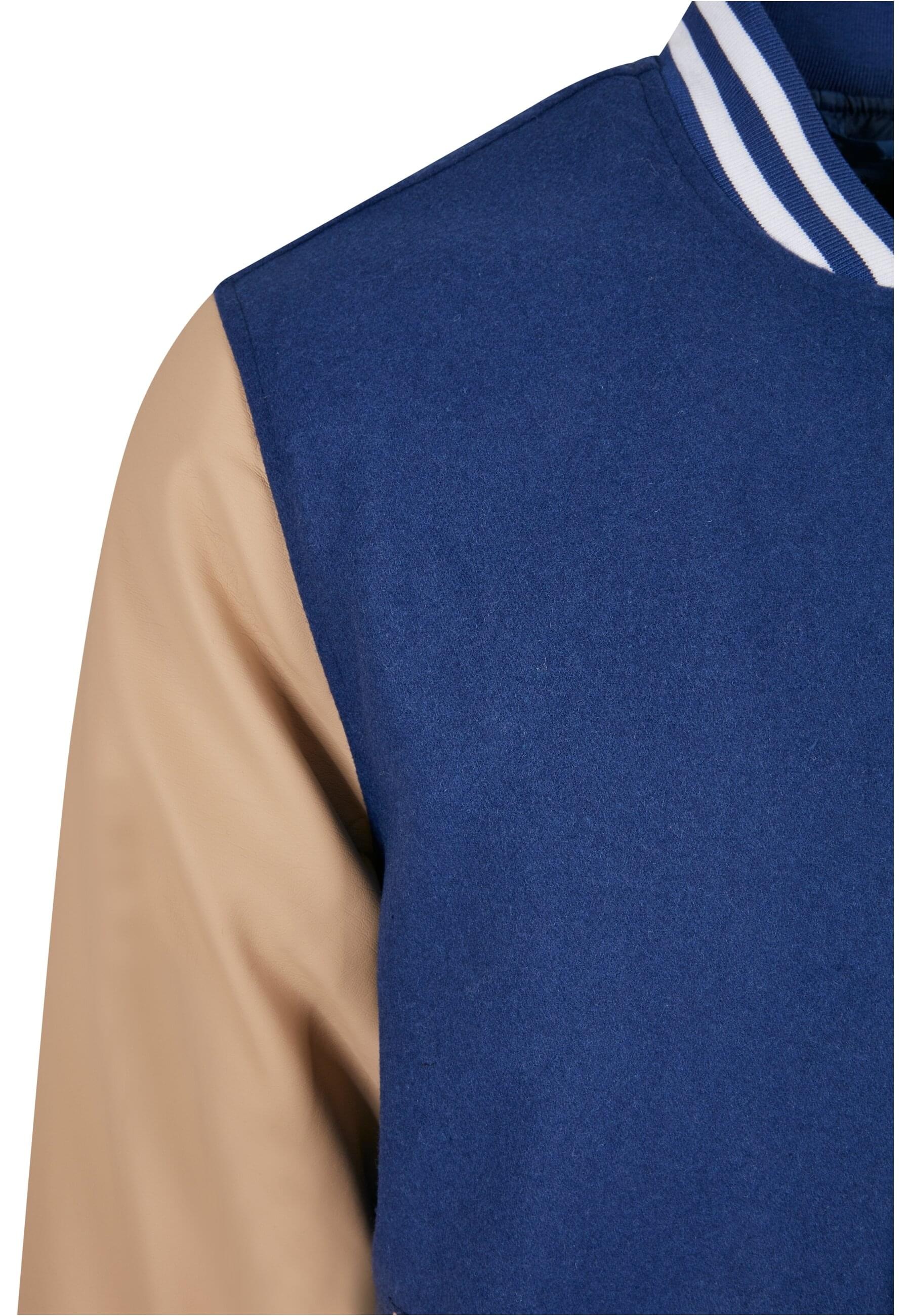 URBAN CLASSICS Allwetterjacke »Urban Classics Herren Big U College Jacket«, (1 St.), ohne Kapuze