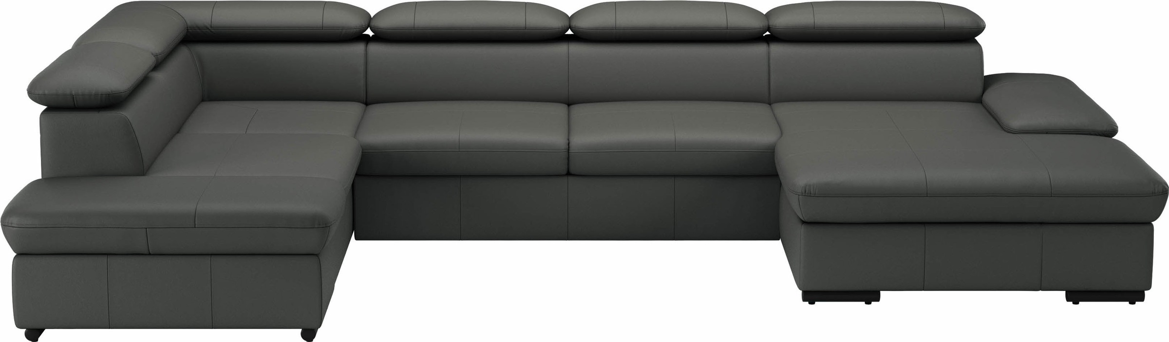 Sit & More Alcudia U-Shape Sofa Grey