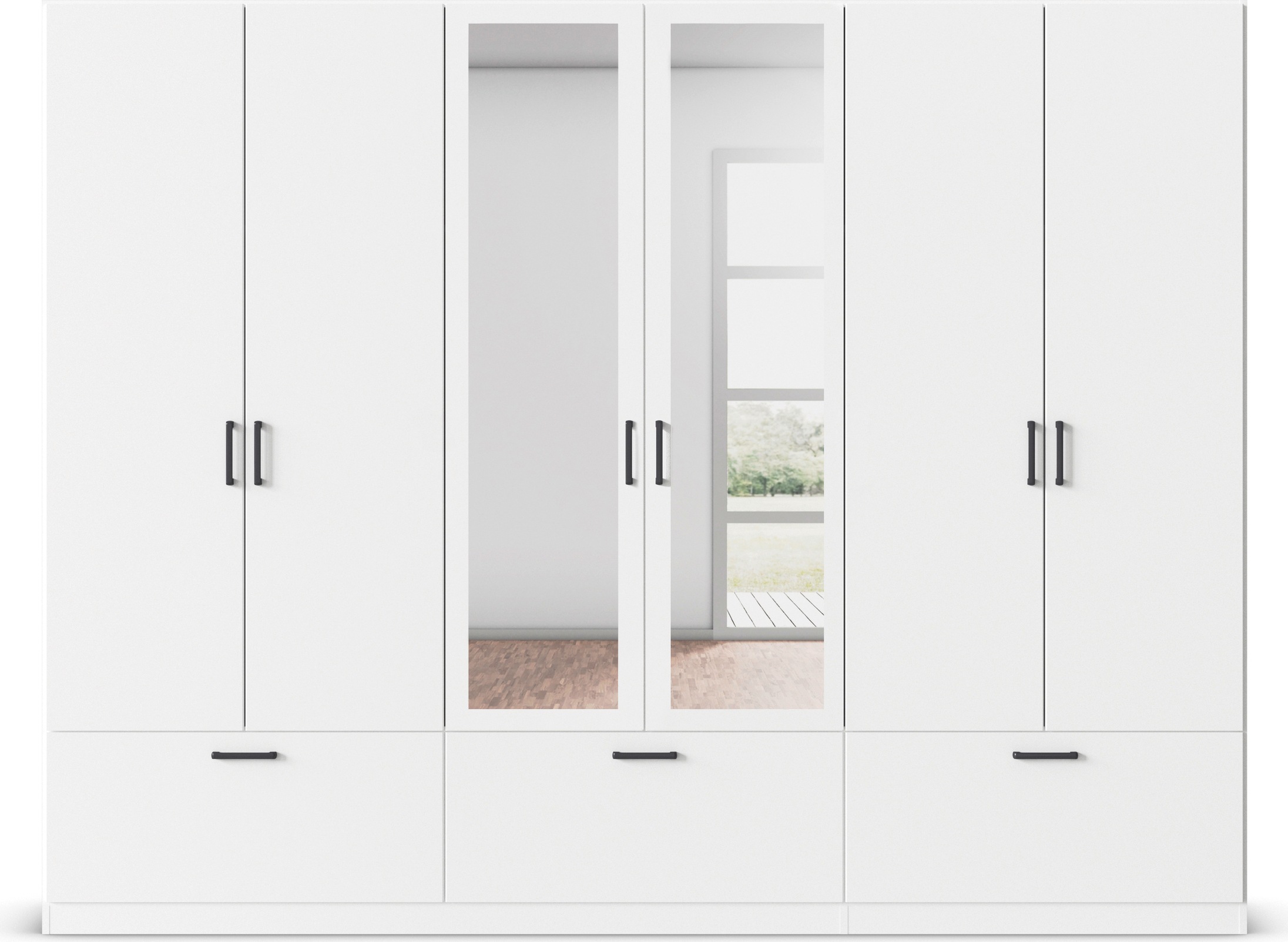 rauch Drehtürenschrank "Kleiderschrank Schrank Garderobe Wäscheschrank BARI günstig online kaufen