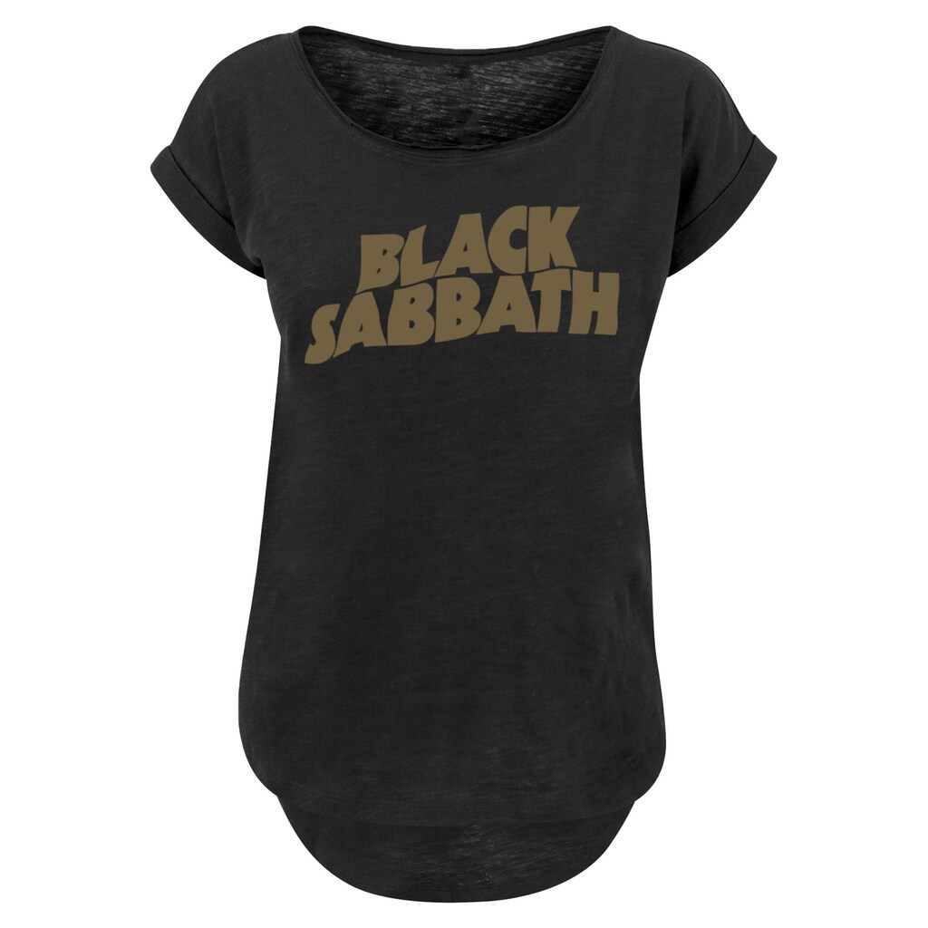 F4NT4STIC T-Shirt »Black Sabbath Metal Band US Tour 1978 Black Zip«