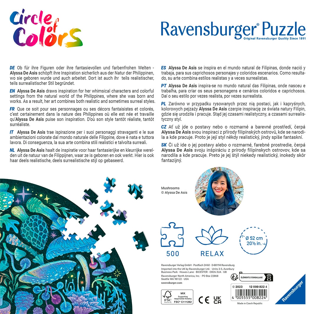 Ravensburger Puzzle »Mushrooms«, (500 tlg.), Made in Europe