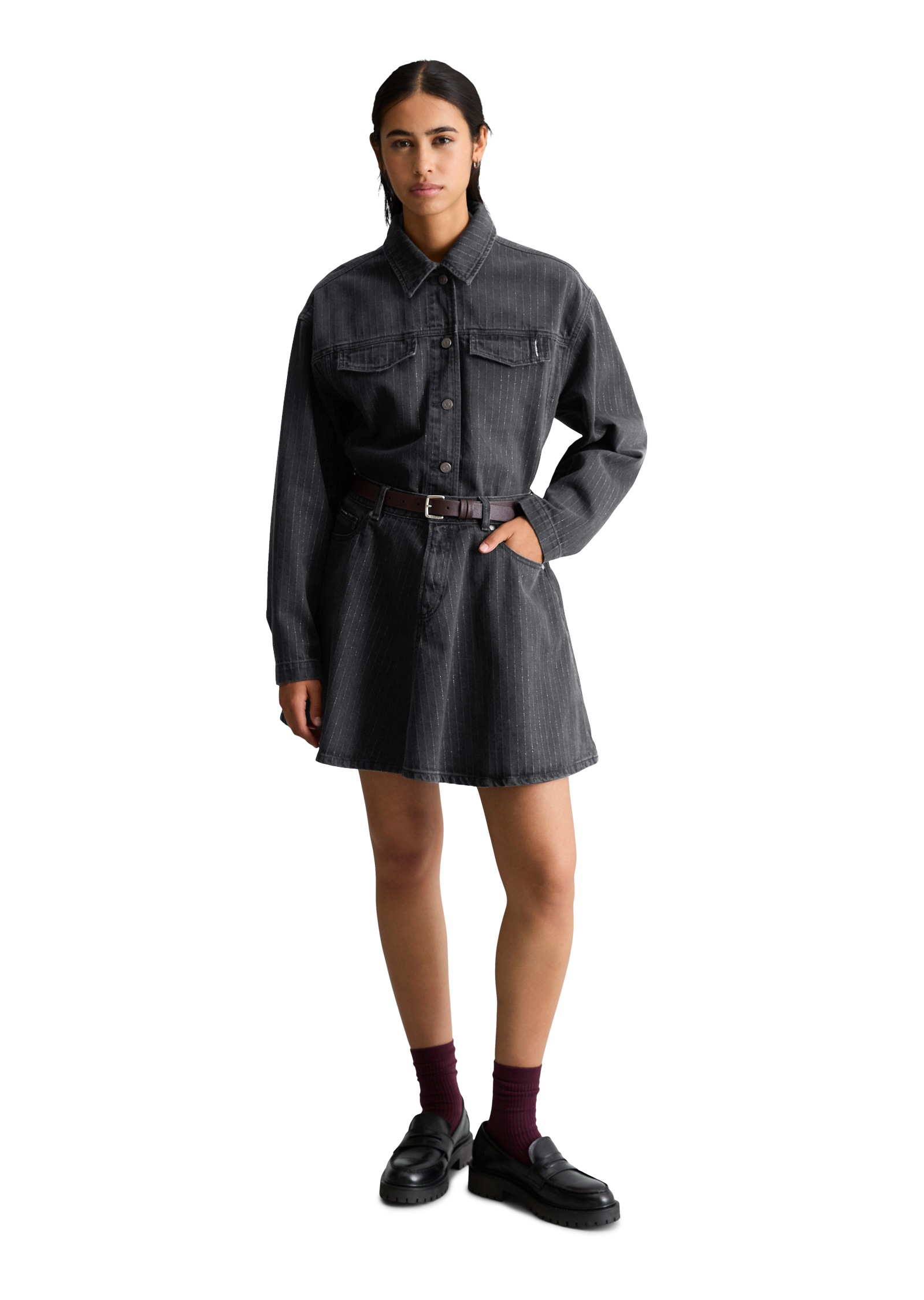 Marc O'Polo DENIM Jeansjacke »aus Organic Cotton Stretch« ohne Kapuze