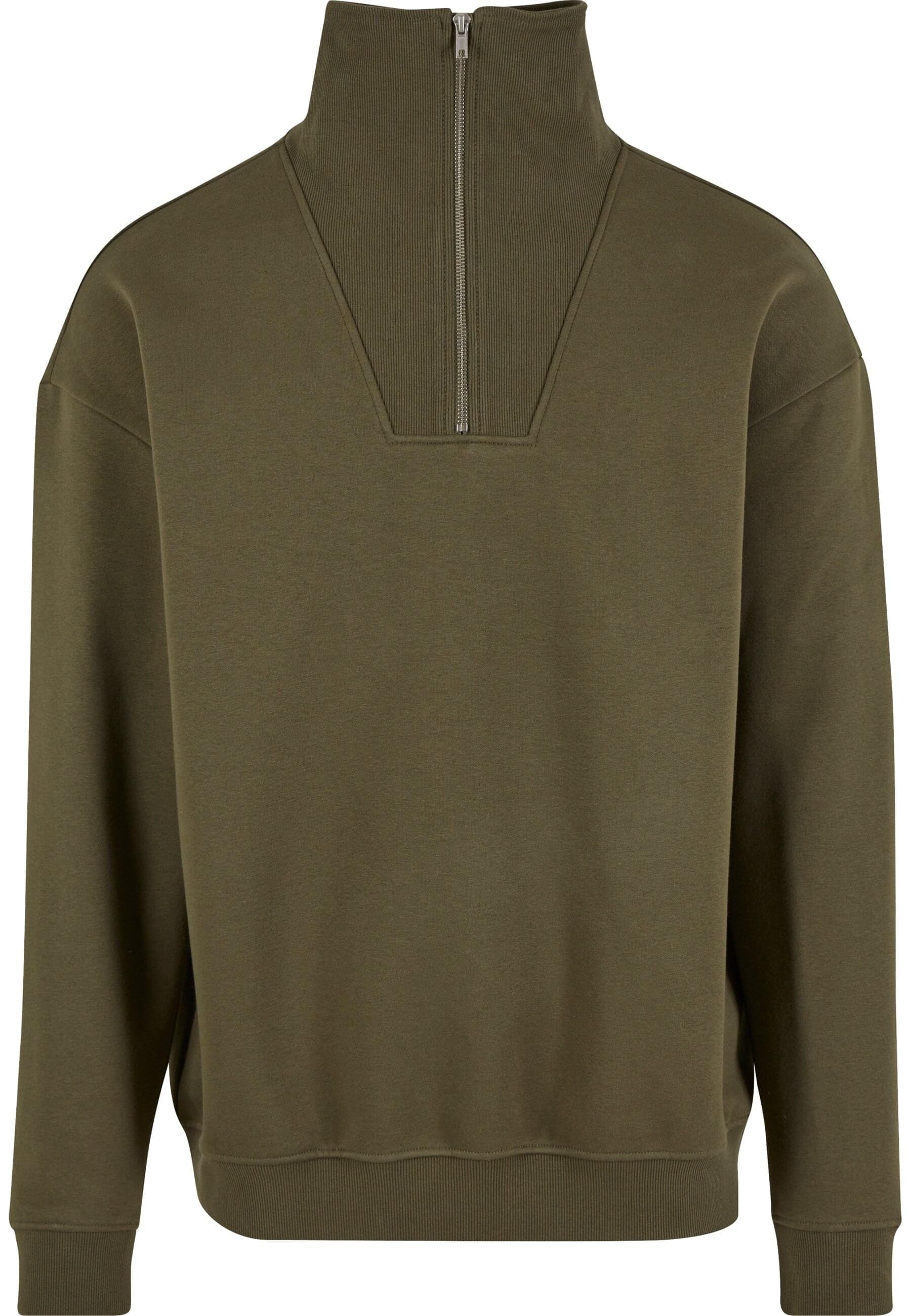 URBAN CLASSICS Sweater "Urban Classics Cut&Sew Troyer", 1 Stk. günstig online kaufen