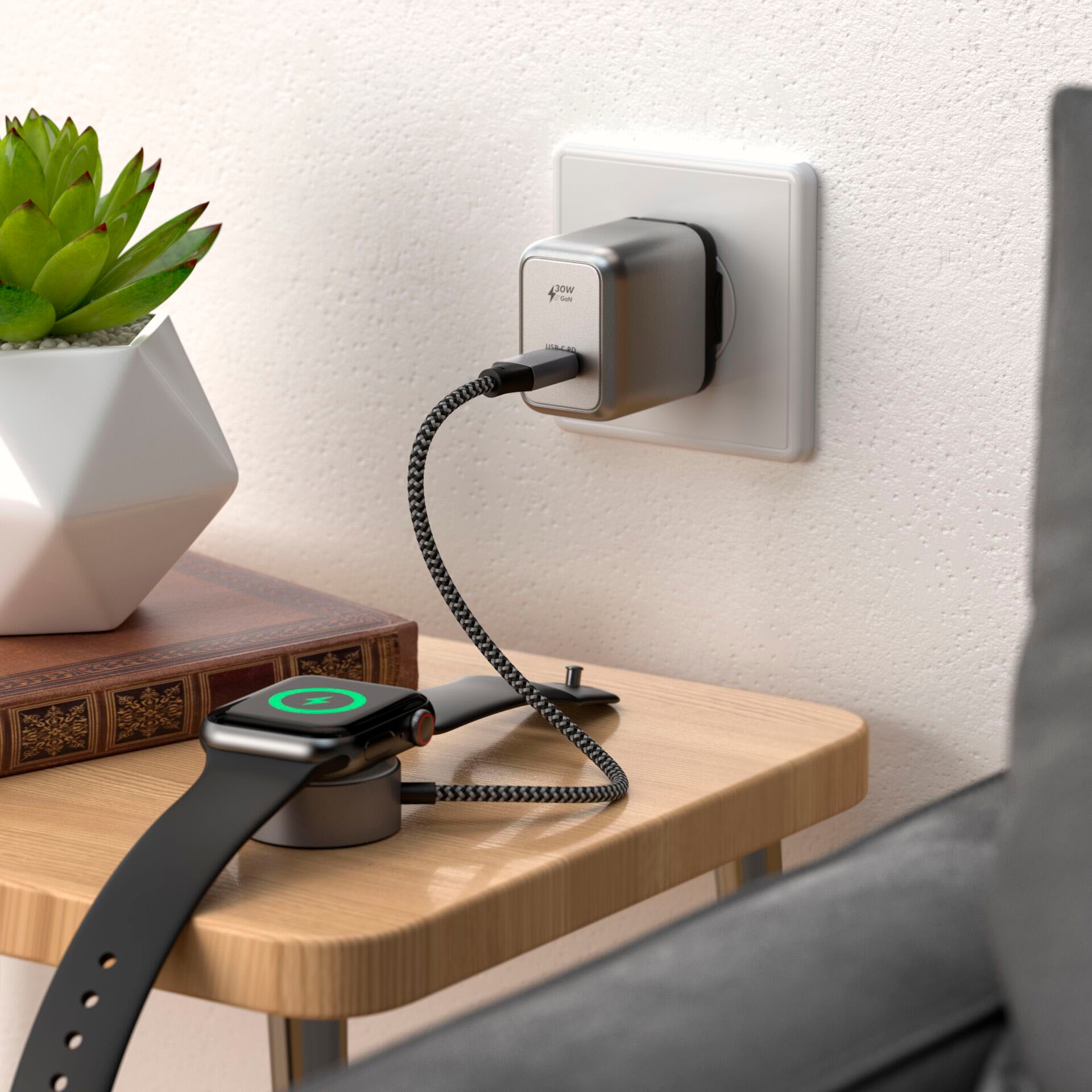 Satechi USB-Ladegerät »30W USB-C GaN Wall«