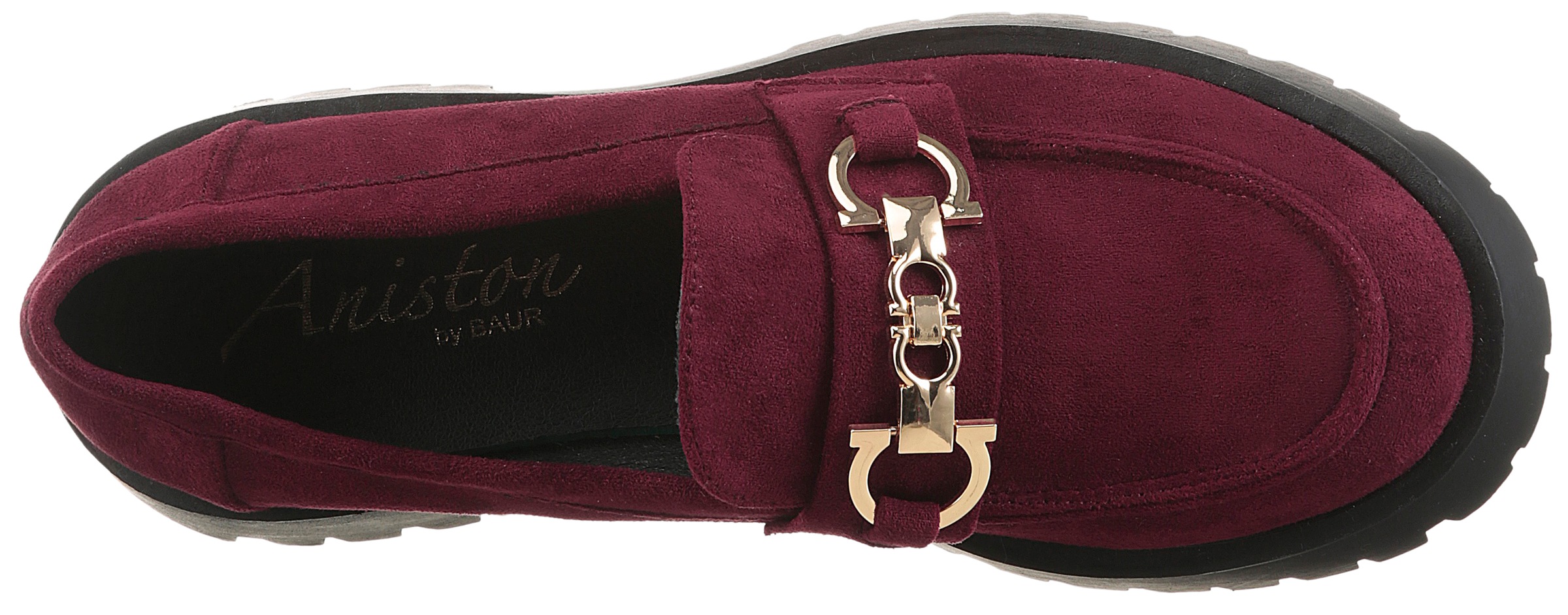 Aniston SHOES Loafer, Slipper, Halbschuh mit Bequemweite G (=weit) - NEUE KOLLEKTION