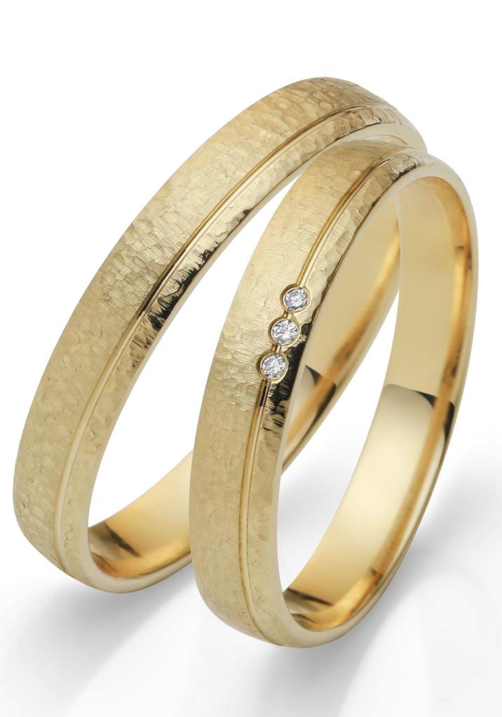 Trauring »Schmuck Geschenk Gold 750 Hochzeit Ehering "LIEBE"«, Made in Germany,...